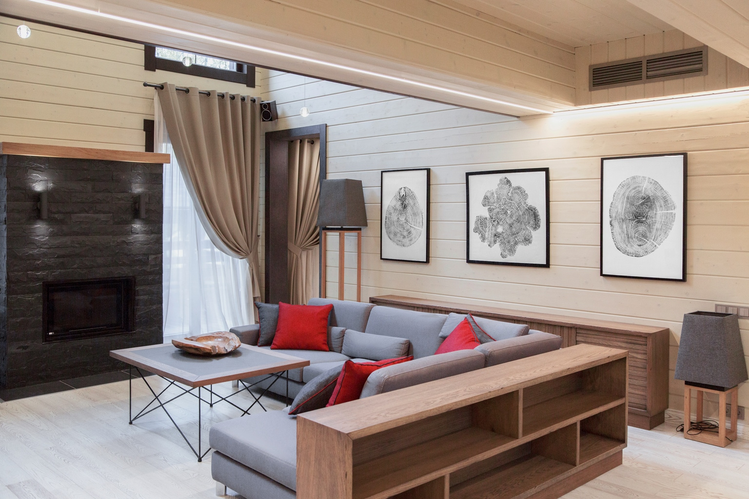 Обложка проекта: Шале на реке Истра