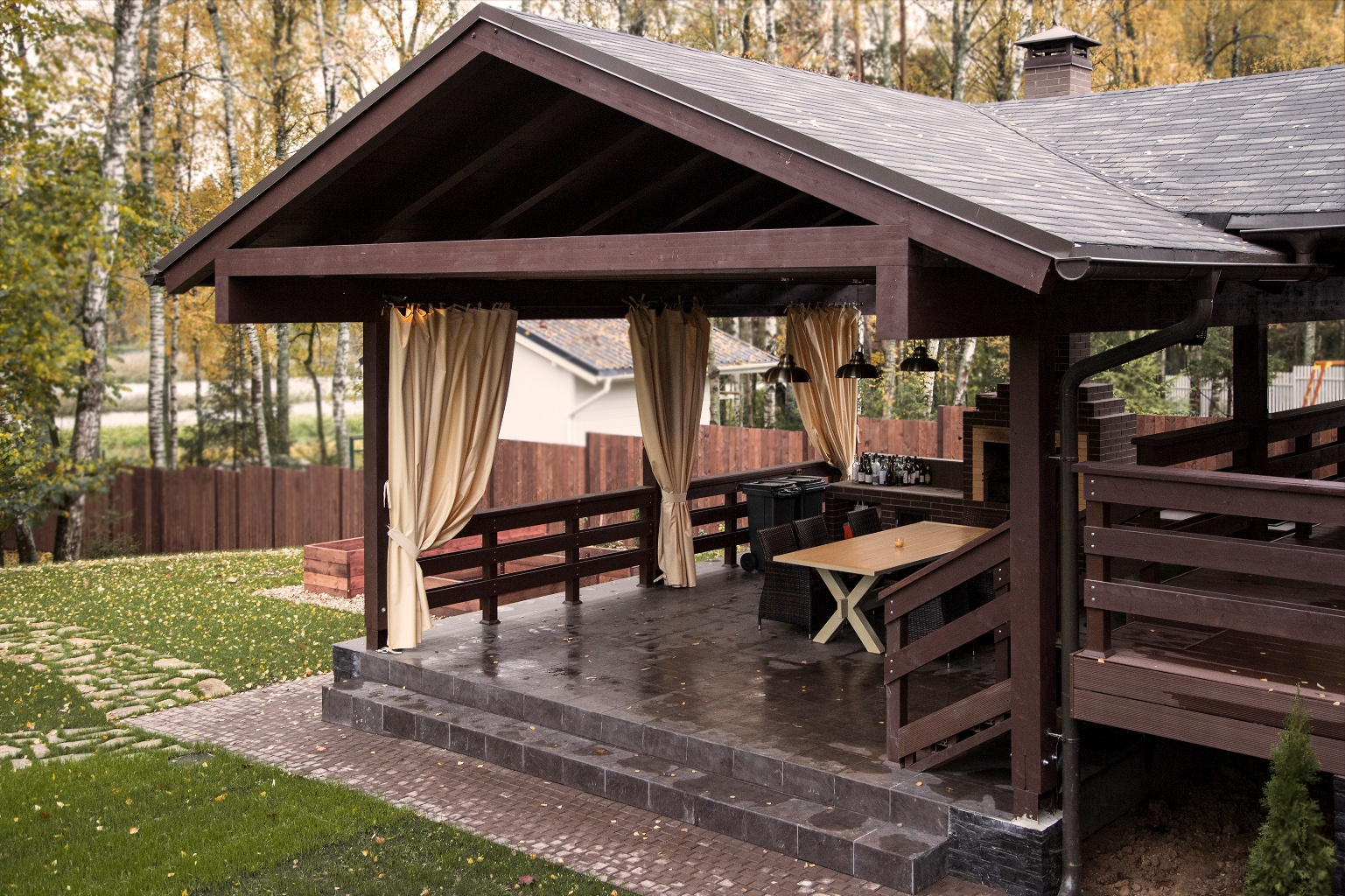 Шале на реке Истра