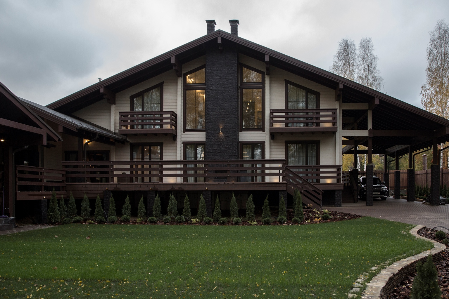 Шале на реке Истра