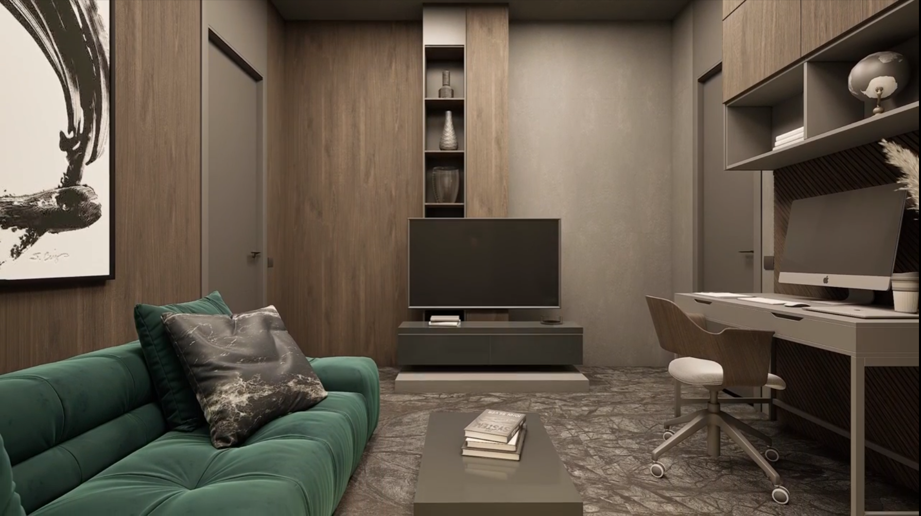 Подвал развлечений в загородном особняке