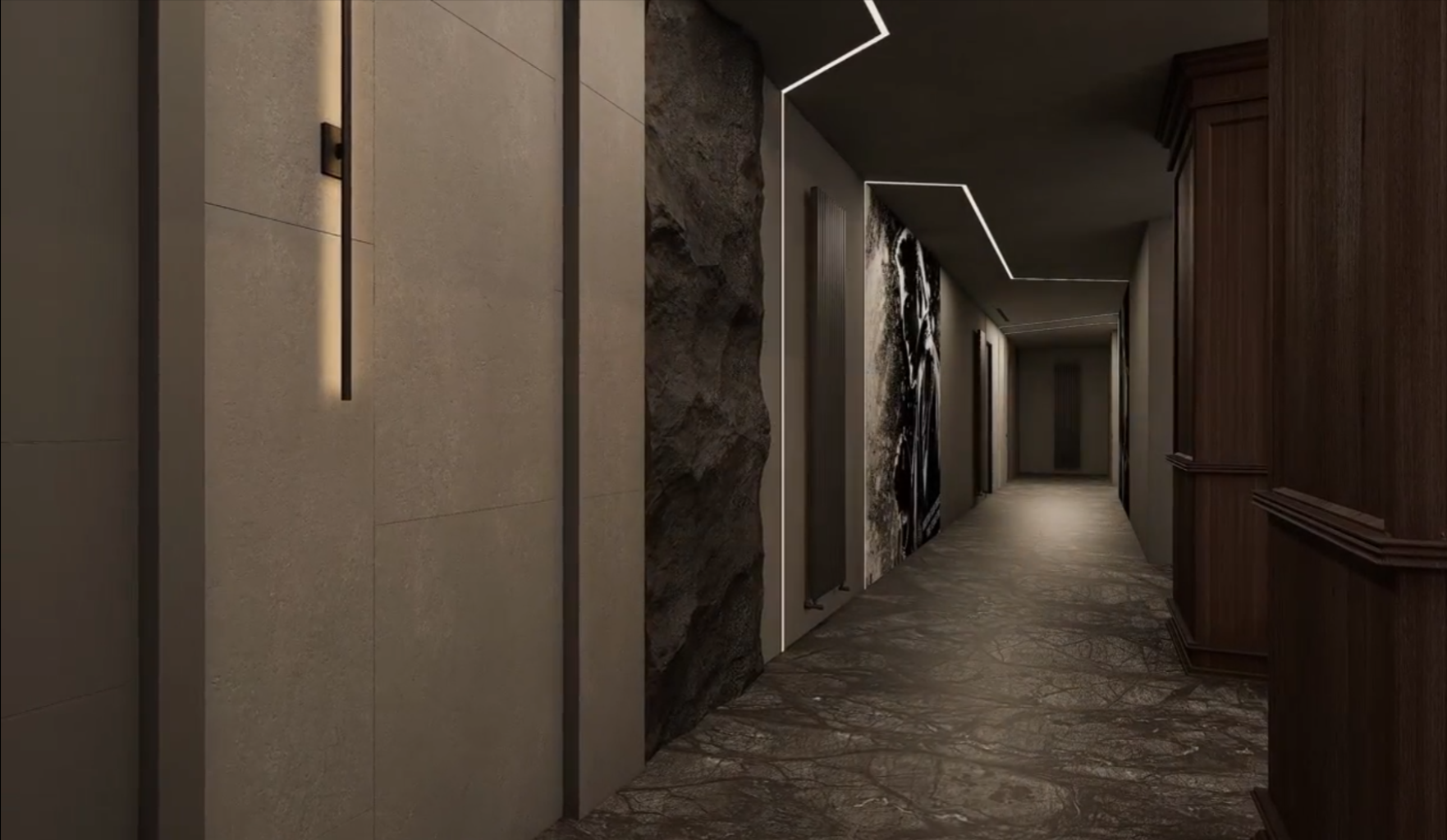 Подвал развлечений в загородном особняке