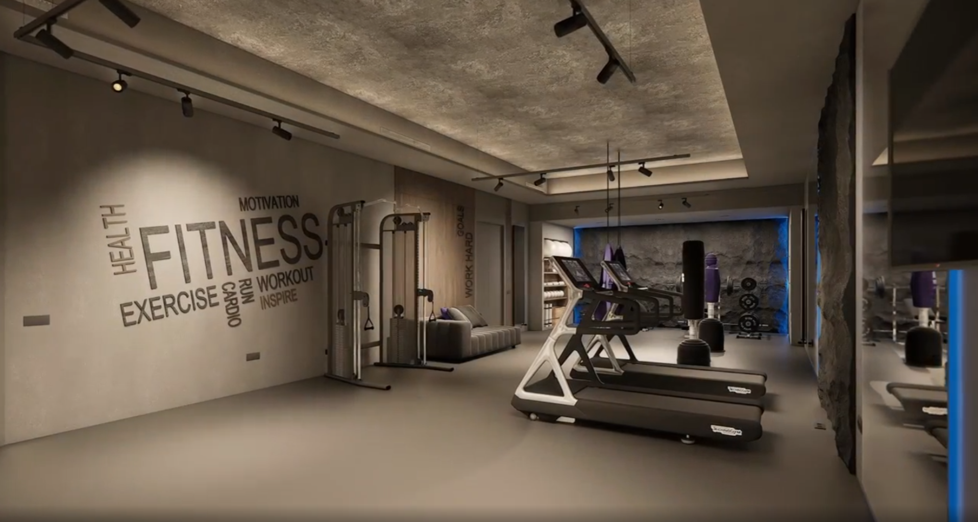 Подвал развлечений в загородном особняке