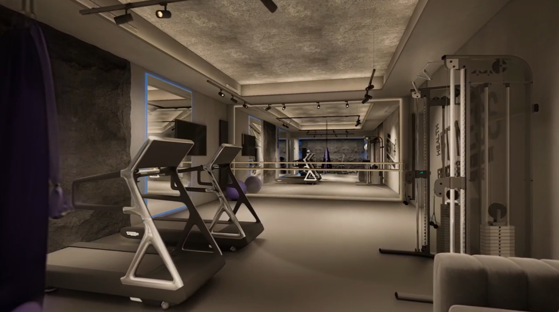 Подвал развлечений в загородном особняке