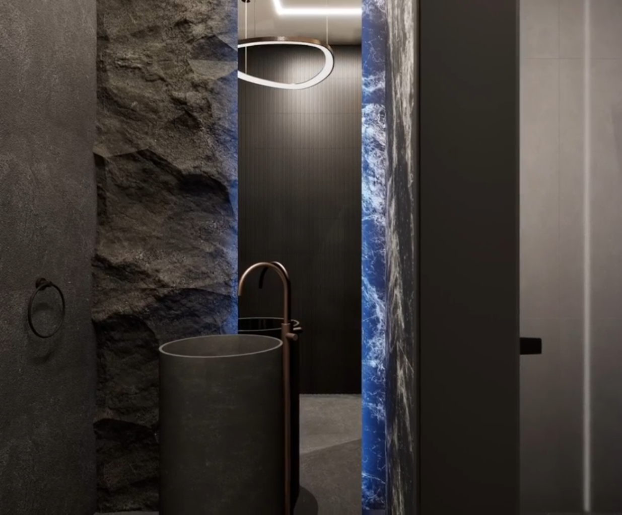 Дискобар и кинотеатр в подвальном помещении в особняке 2300 кв м