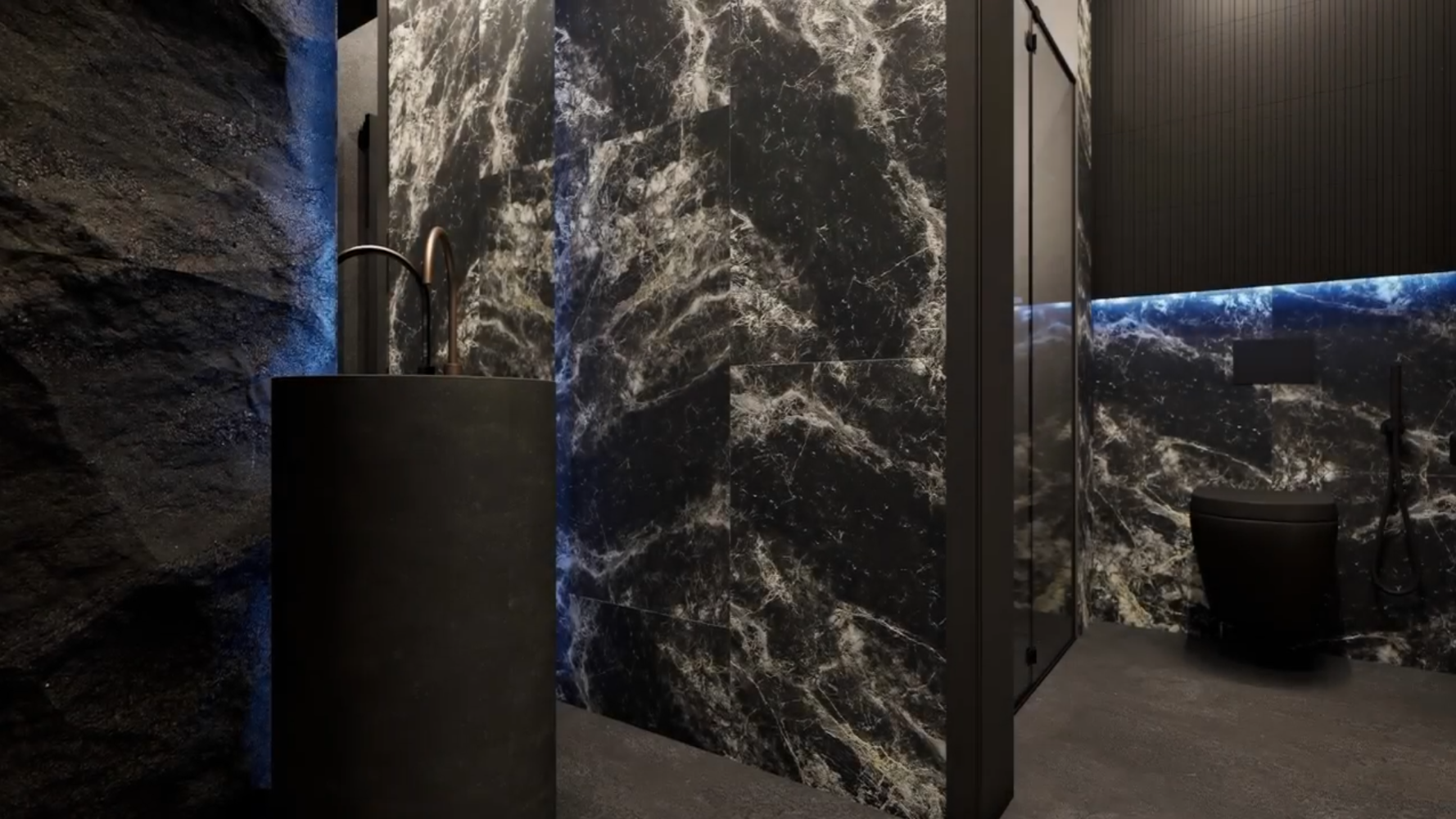 Дискобар и кинотеатр в подвальном помещении в особняке 2300 кв м