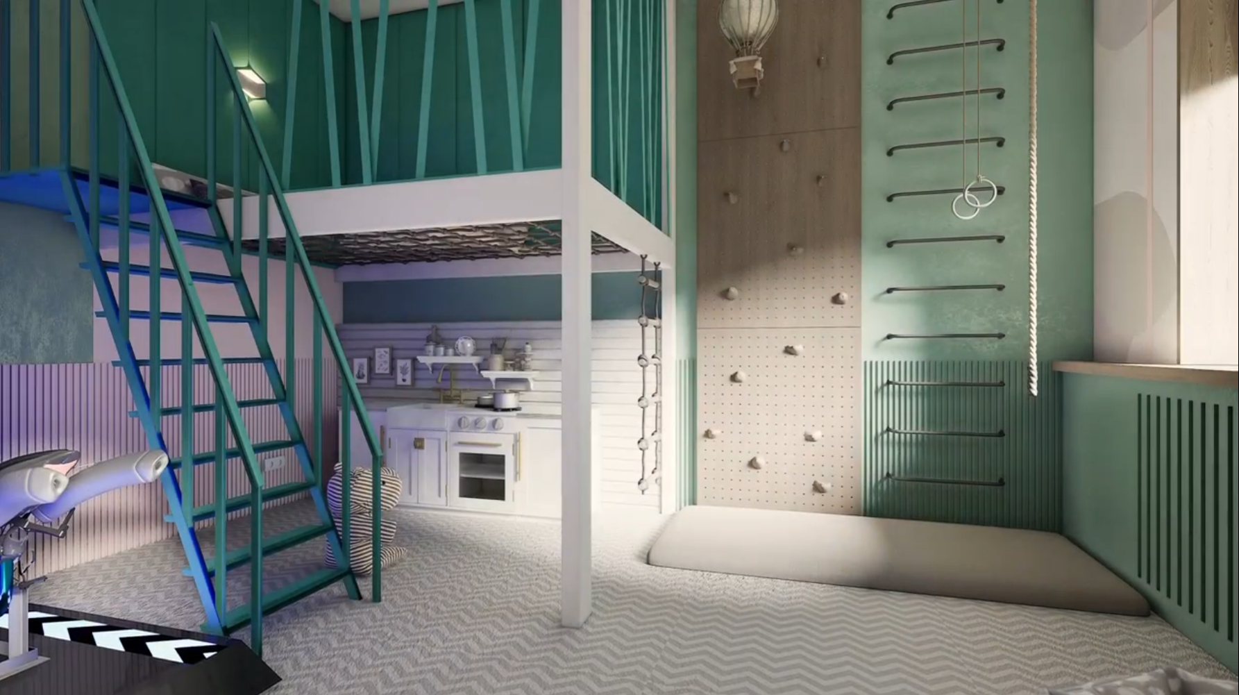 Второй этаж особняка 2300 кв м в дер. Поздняково