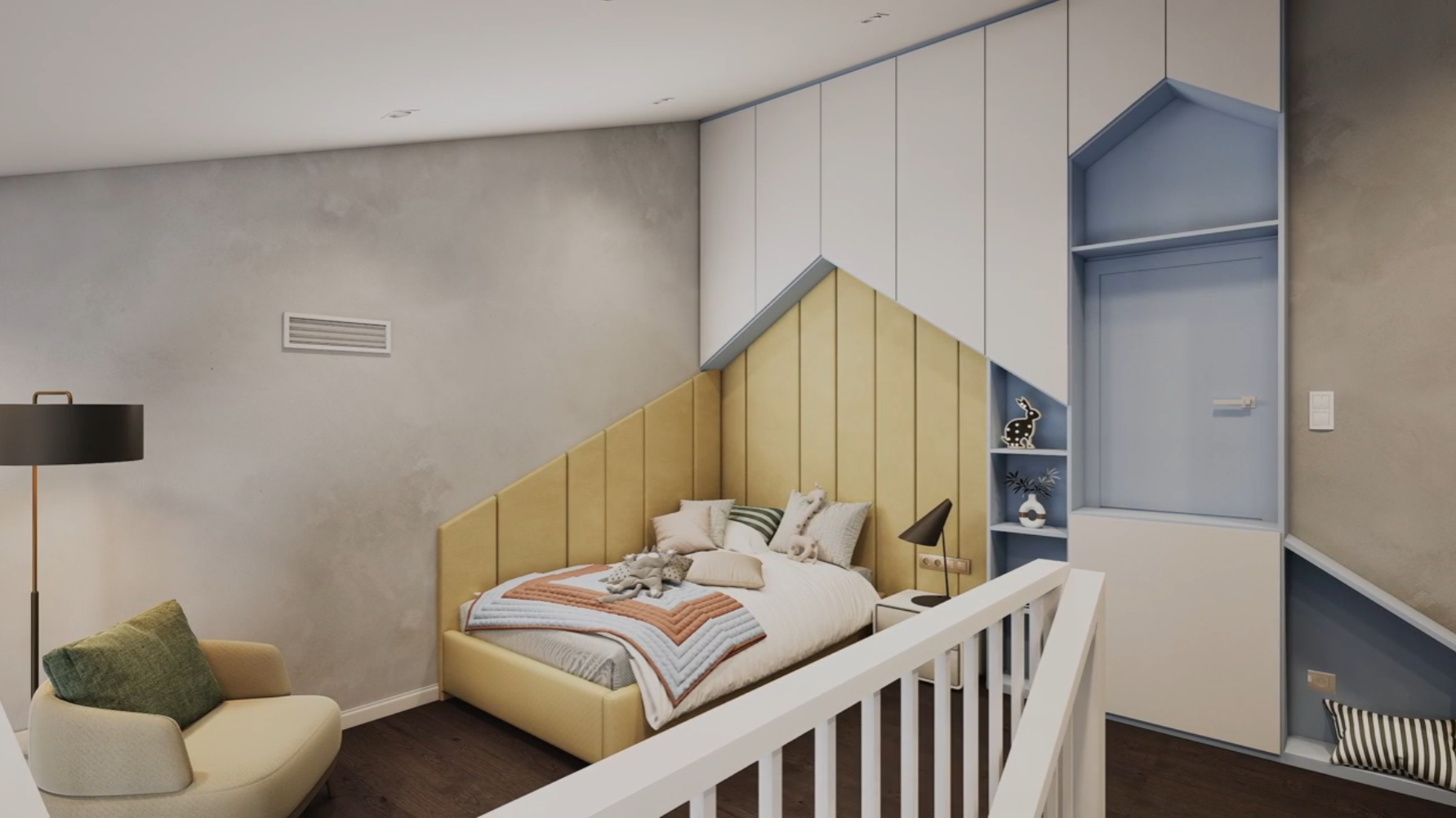 Второй этаж особняка 2300 кв м в дер. Поздняково