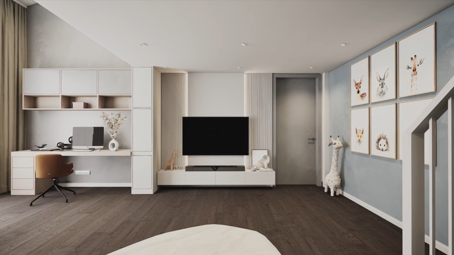 Второй этаж особняка 2300 кв м в дер. Поздняково