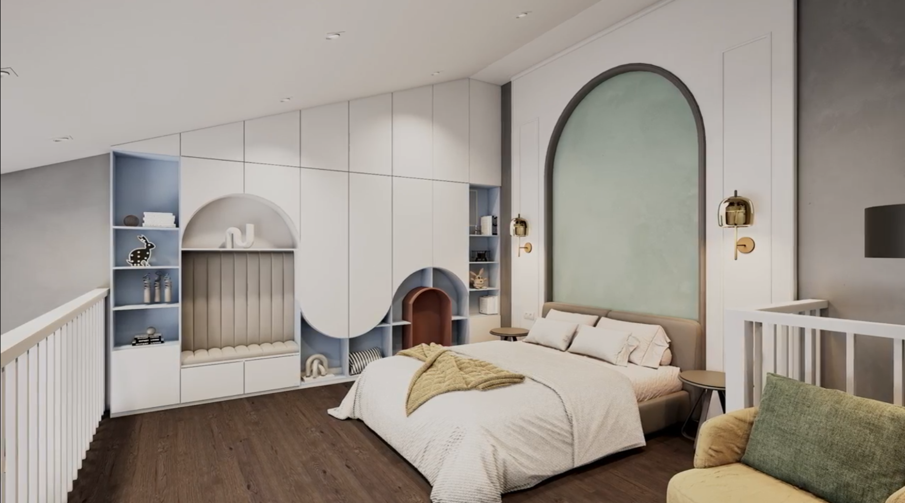 Второй этаж особняка 2300 кв м в дер. Поздняково