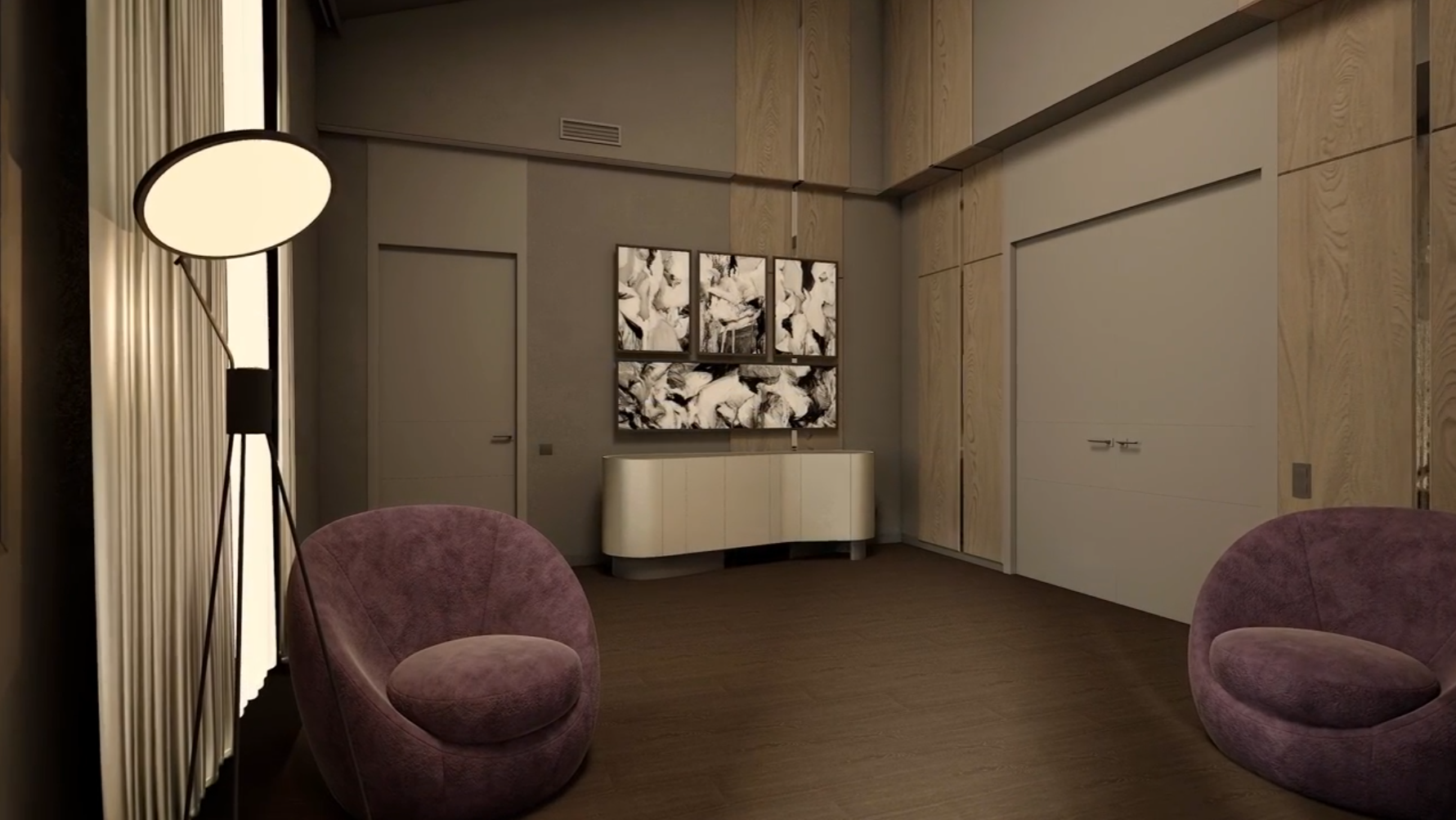 Второй этаж особняка 2300 кв м в дер. Поздняково