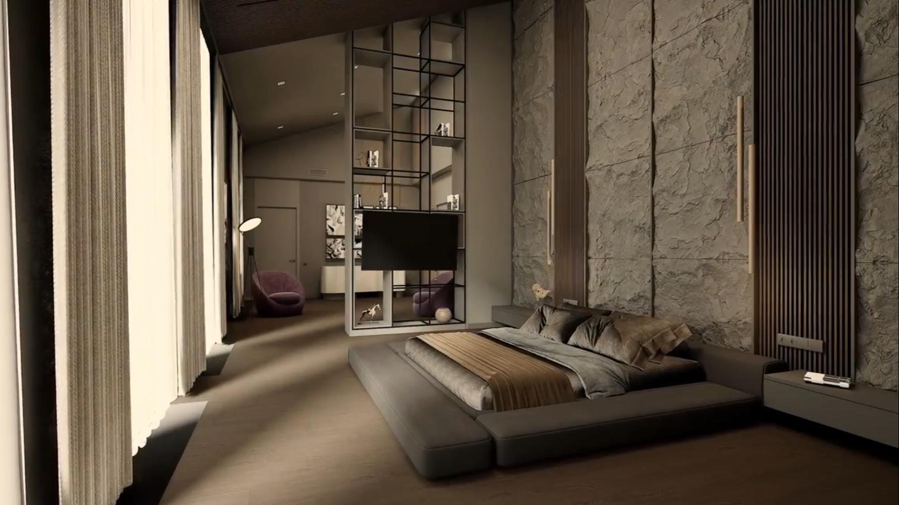 Обложка проекта: Второй этаж особняка 2300 кв м в дер. Поздняково