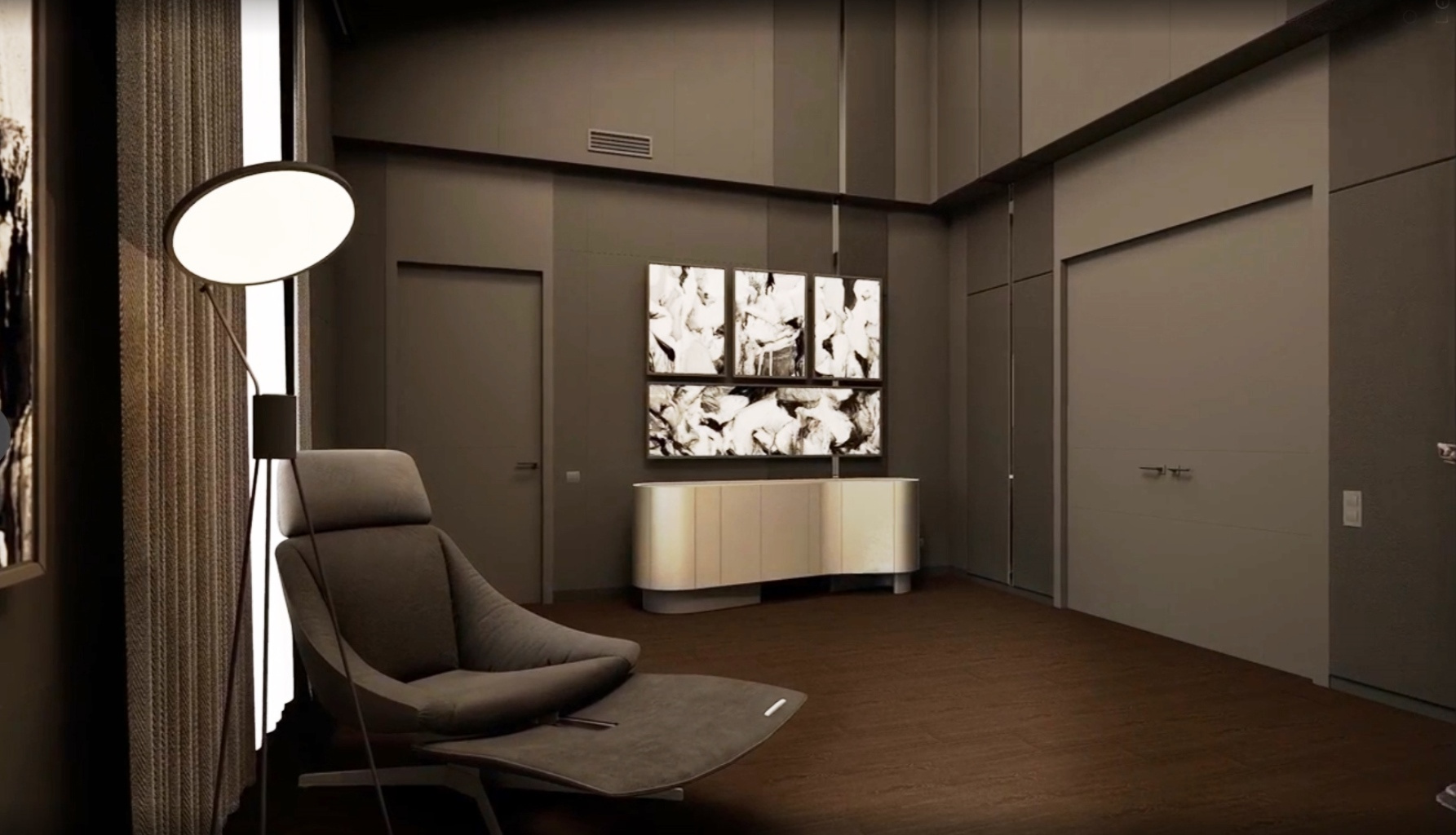 Второй этаж особняка 2300 кв м в дер. Поздняково