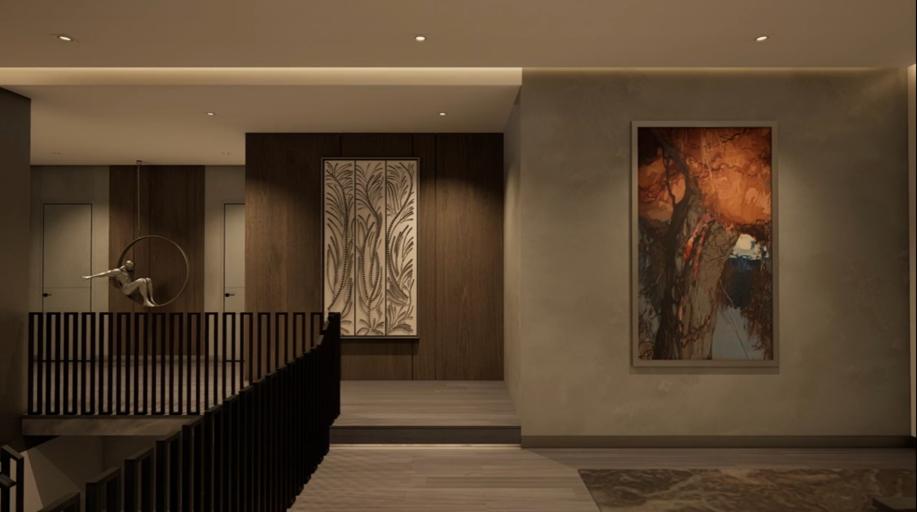 Второй этаж особняка 2300 кв м в дер. Поздняково