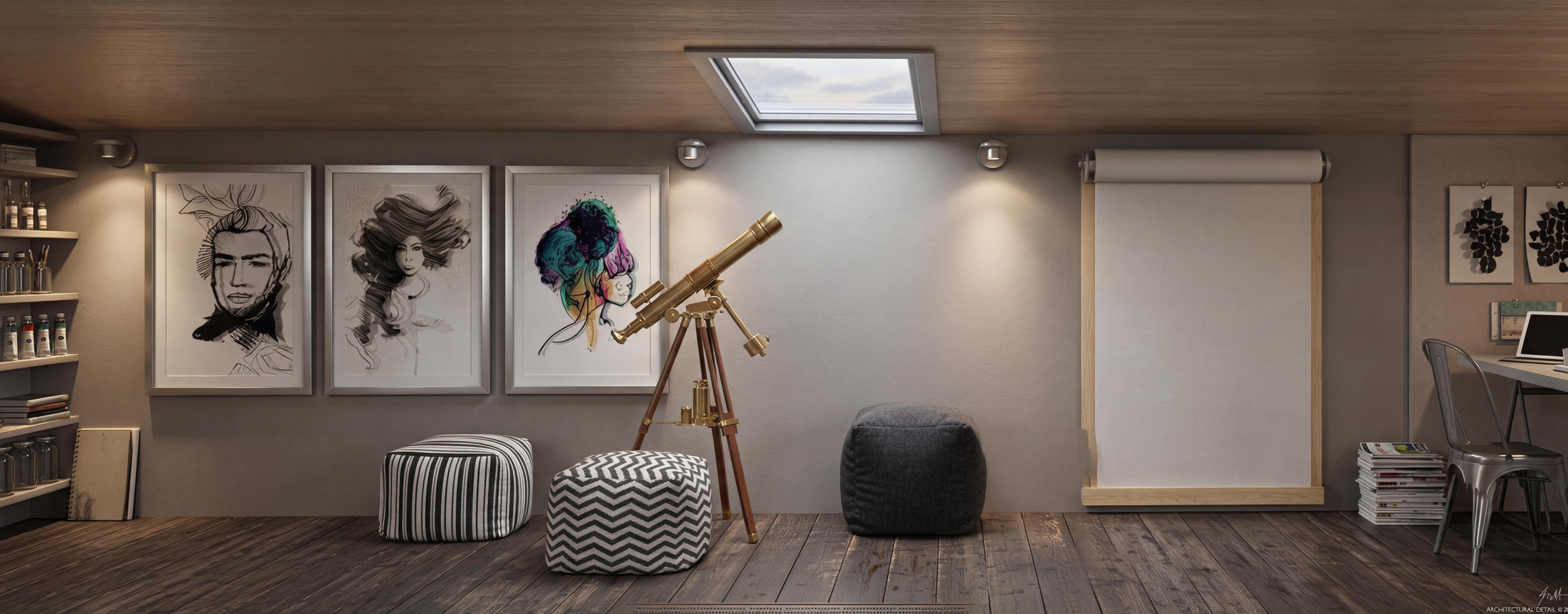 Чердак для творческих детей