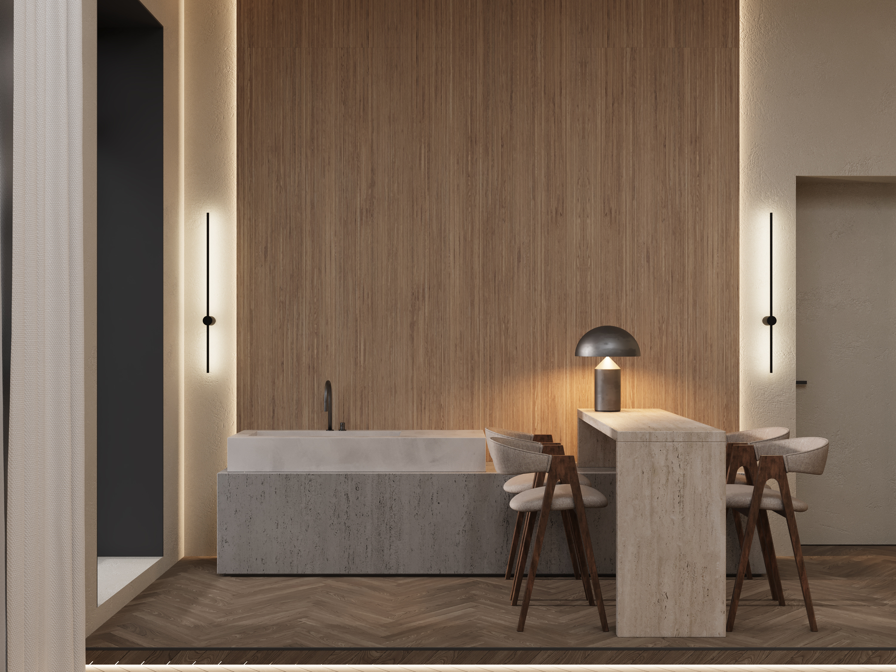 Интерьер загородного дома в п. Репино