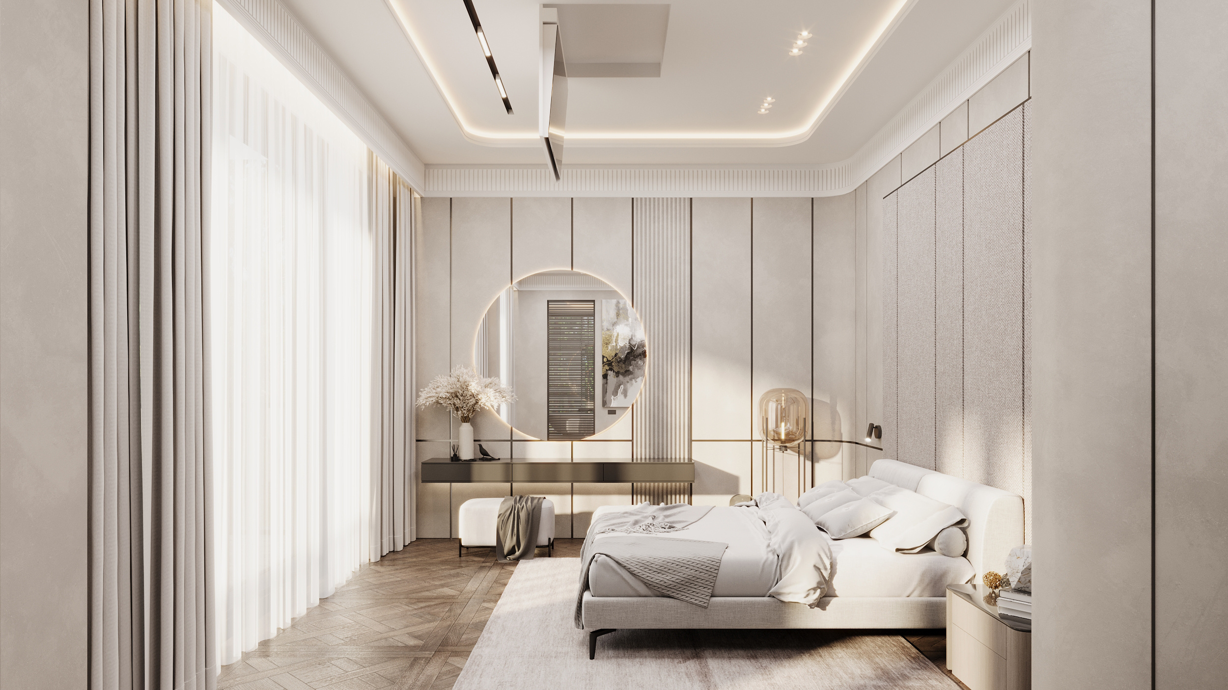 Интерьер загородного дома в п. Репино