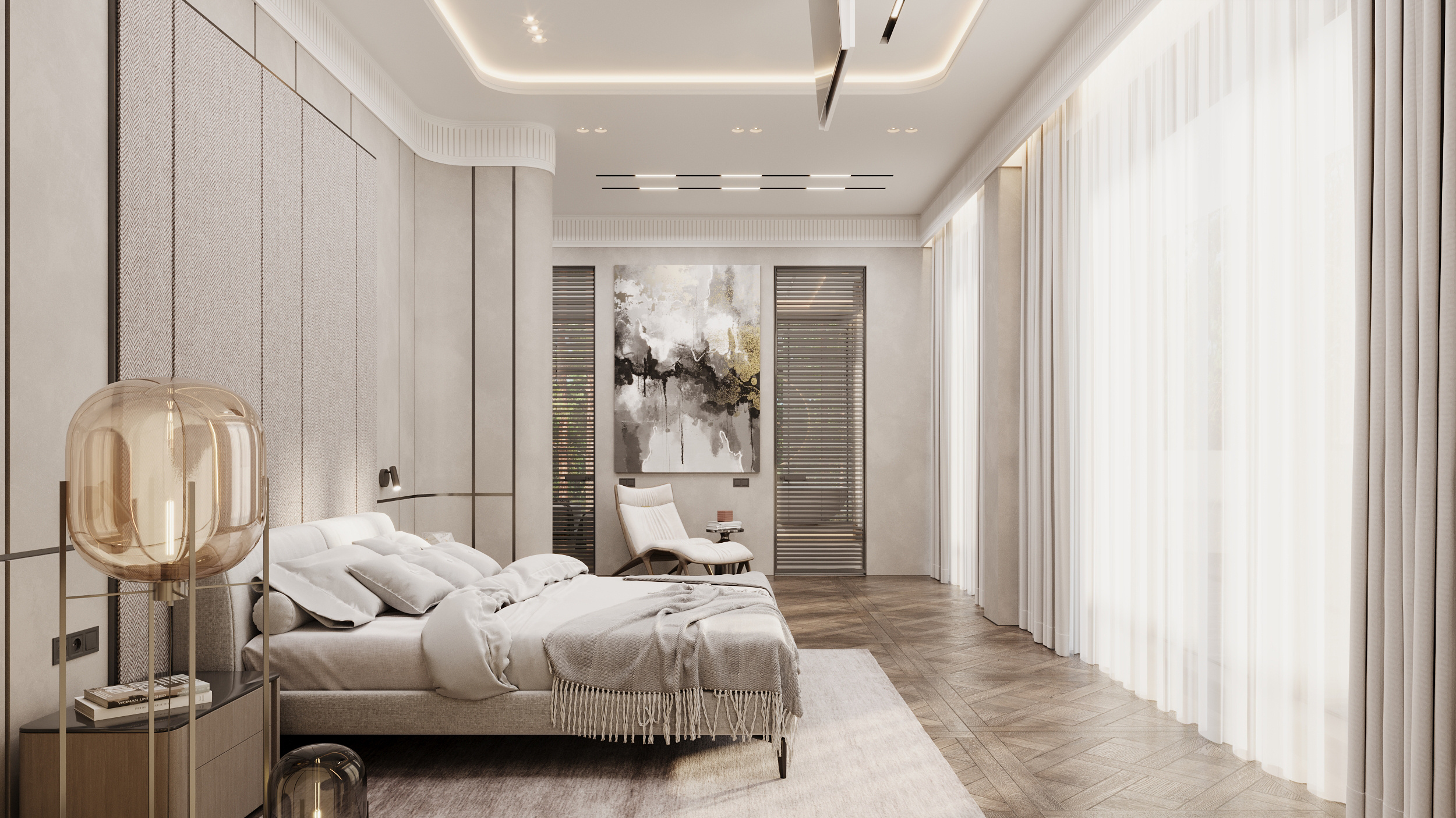 Интерьер загородного дома в п. Репино