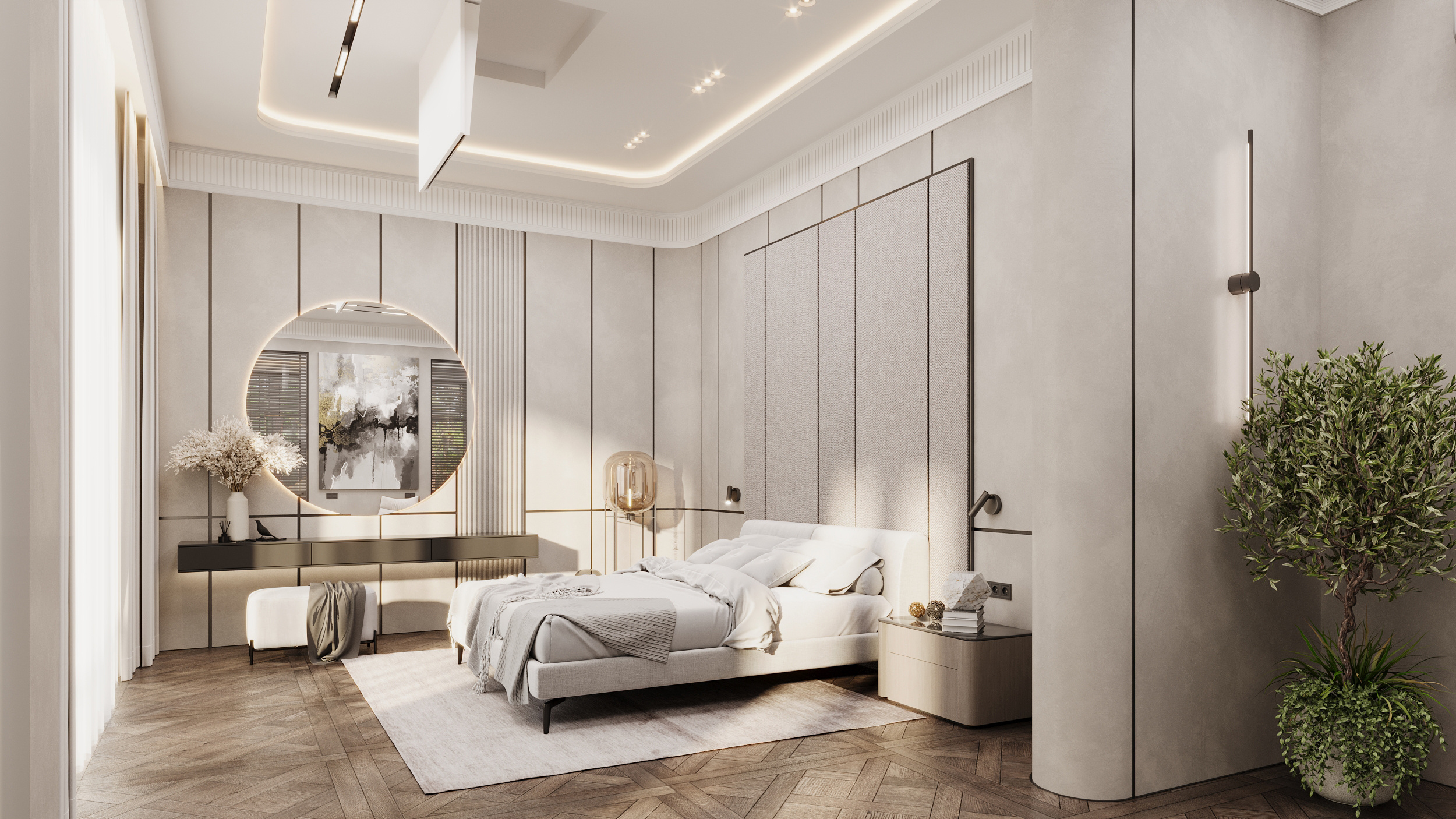 Интерьер загородного дома в п. Репино