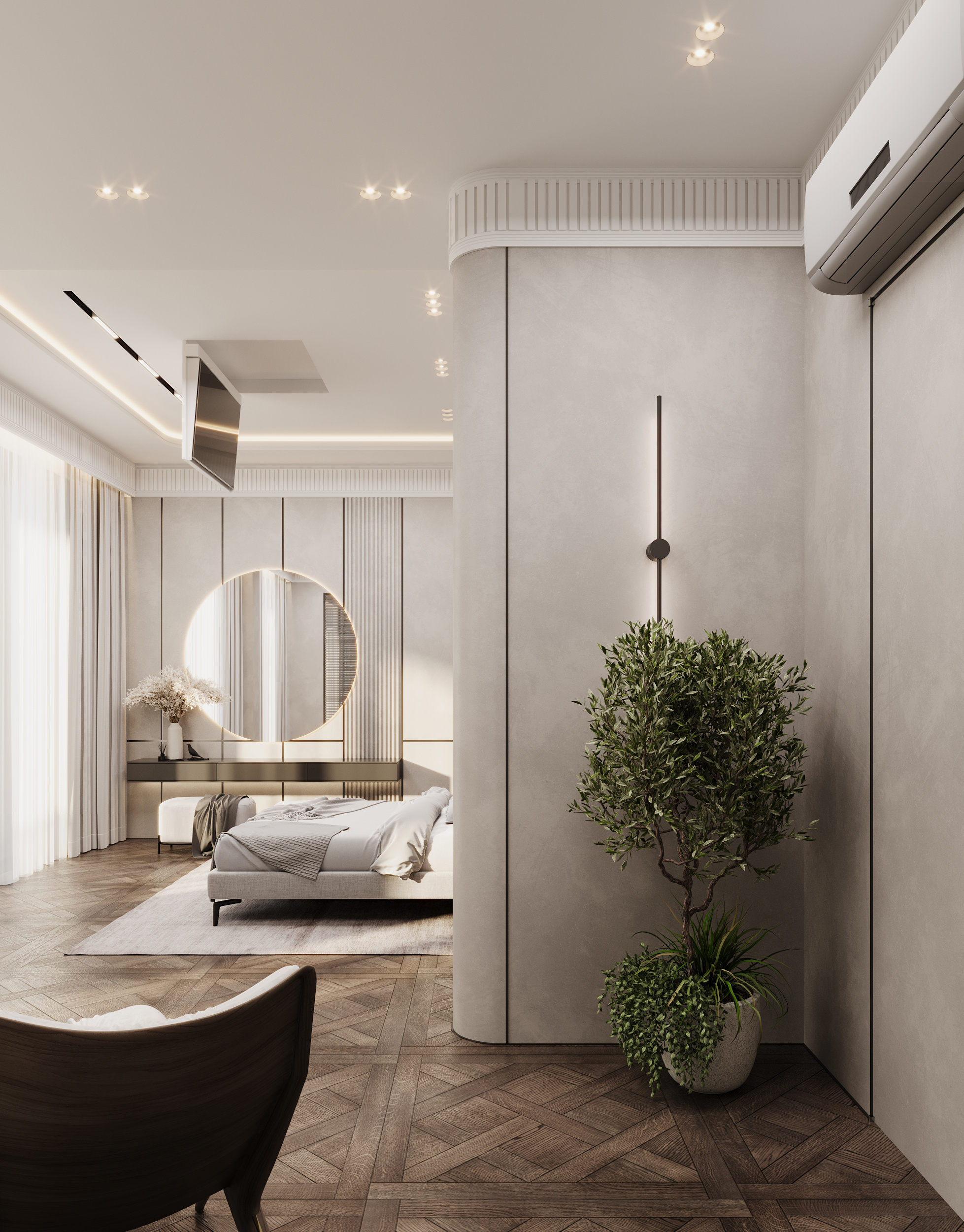 Интерьер загородного дома в п. Репино