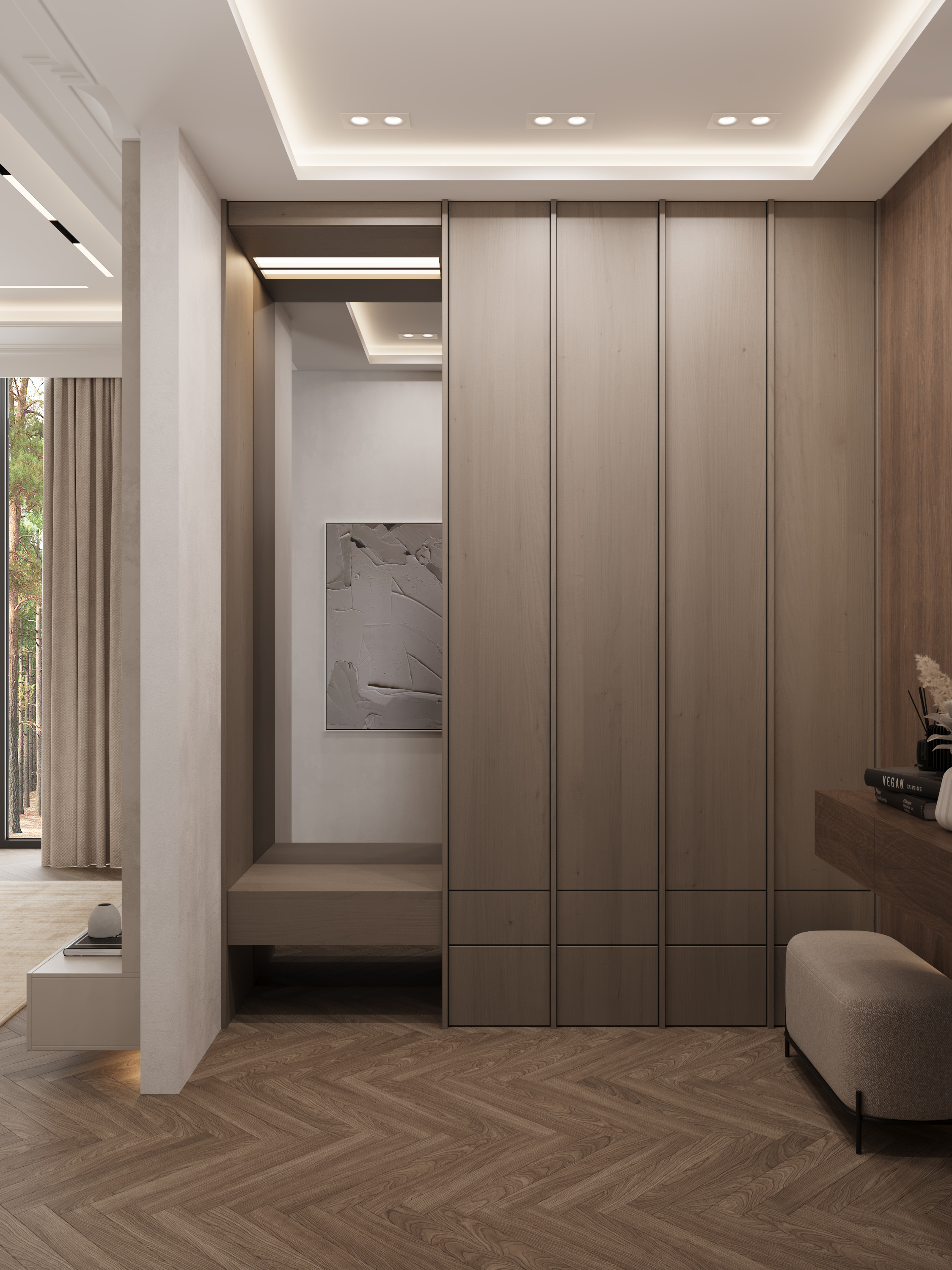 Интерьер загородного дома в п. Репино