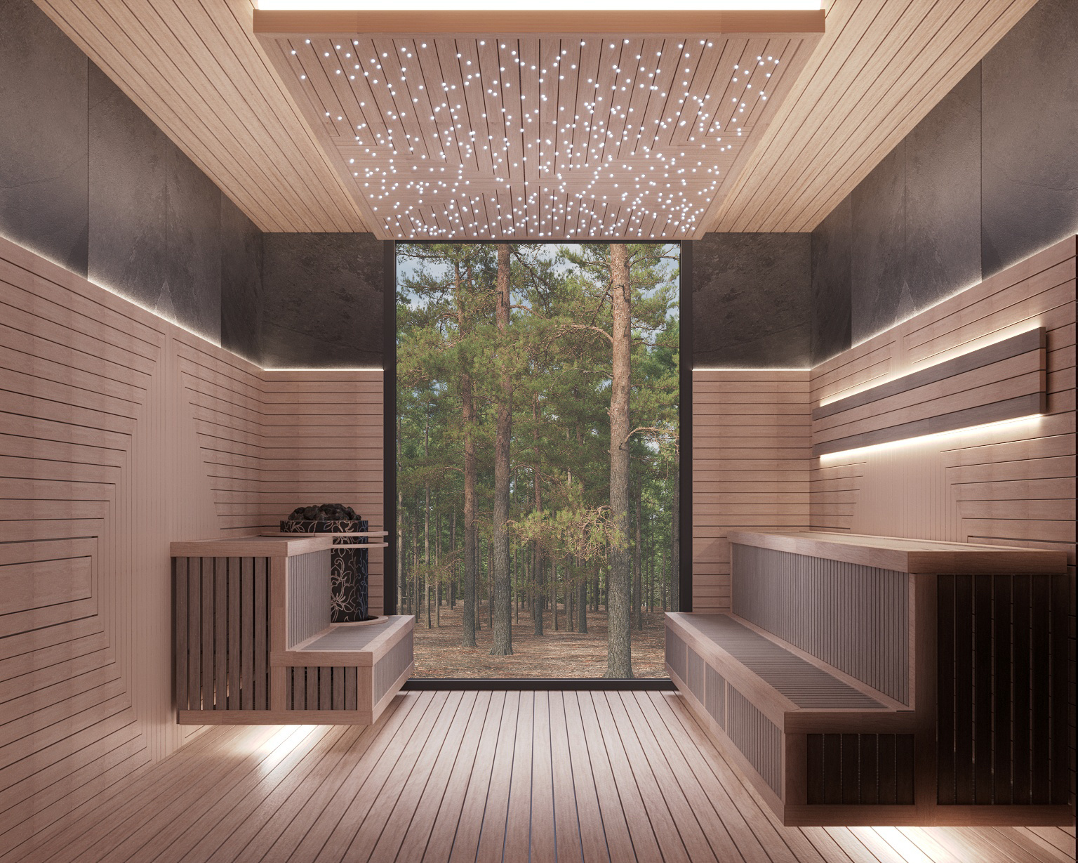 Интерьер загородного дома в п. Репино