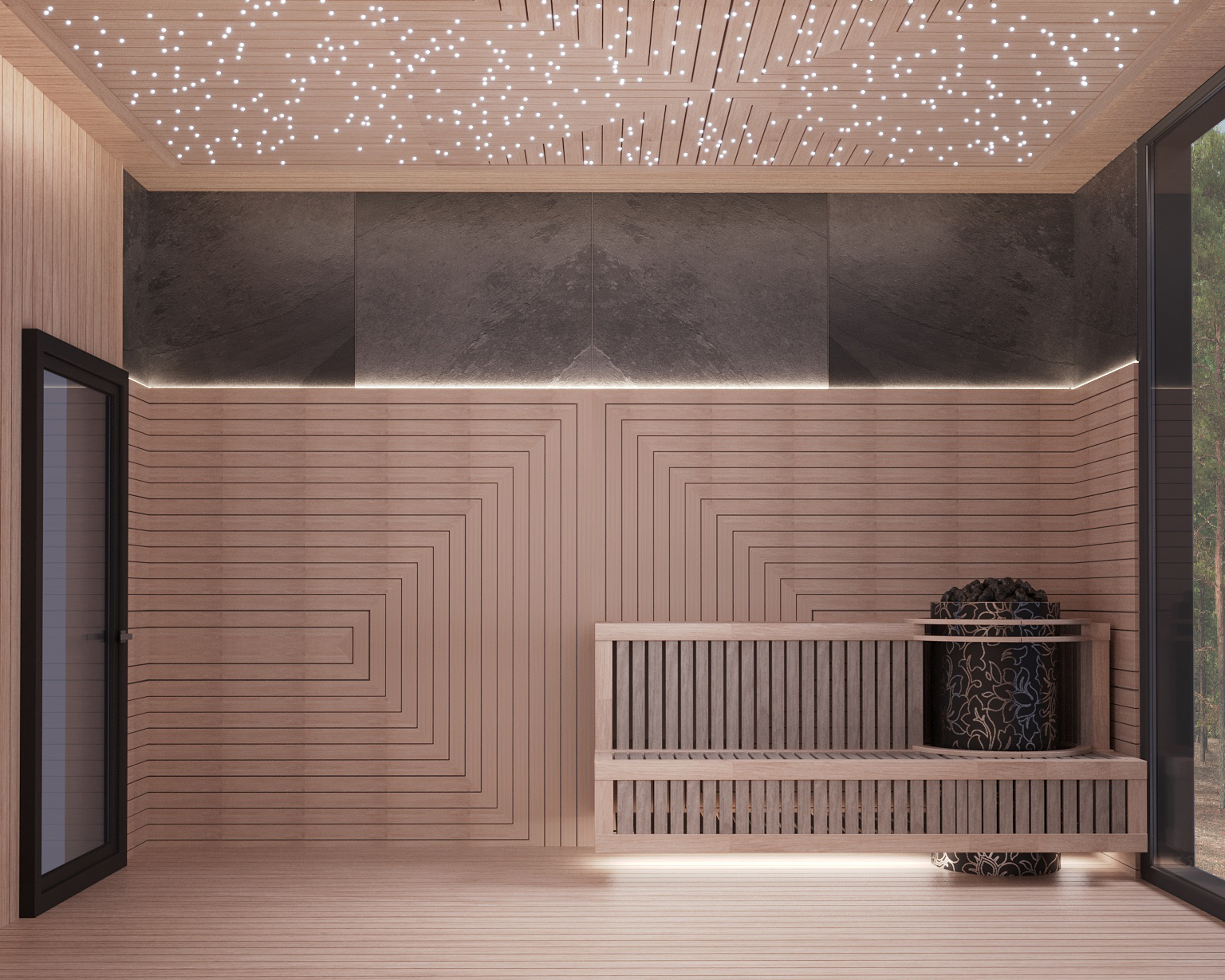 Интерьер загородного дома в п. Репино