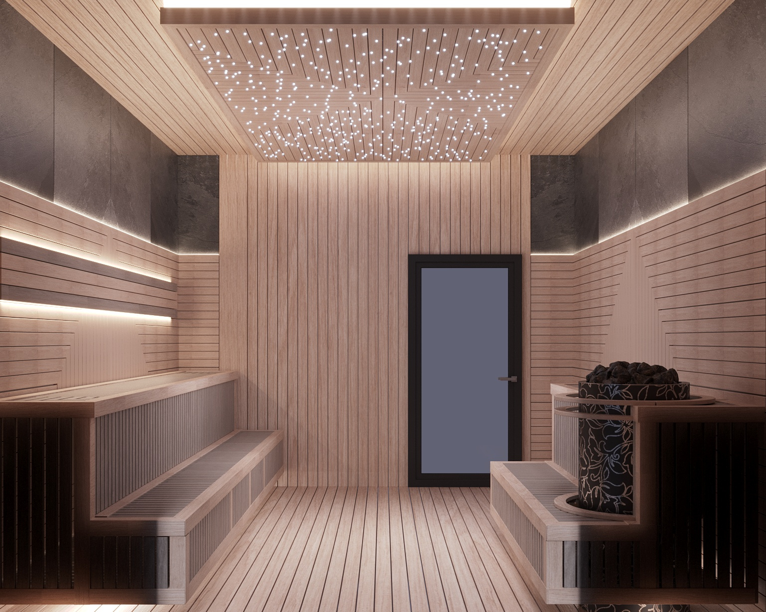 Интерьер загородного дома в п. Репино