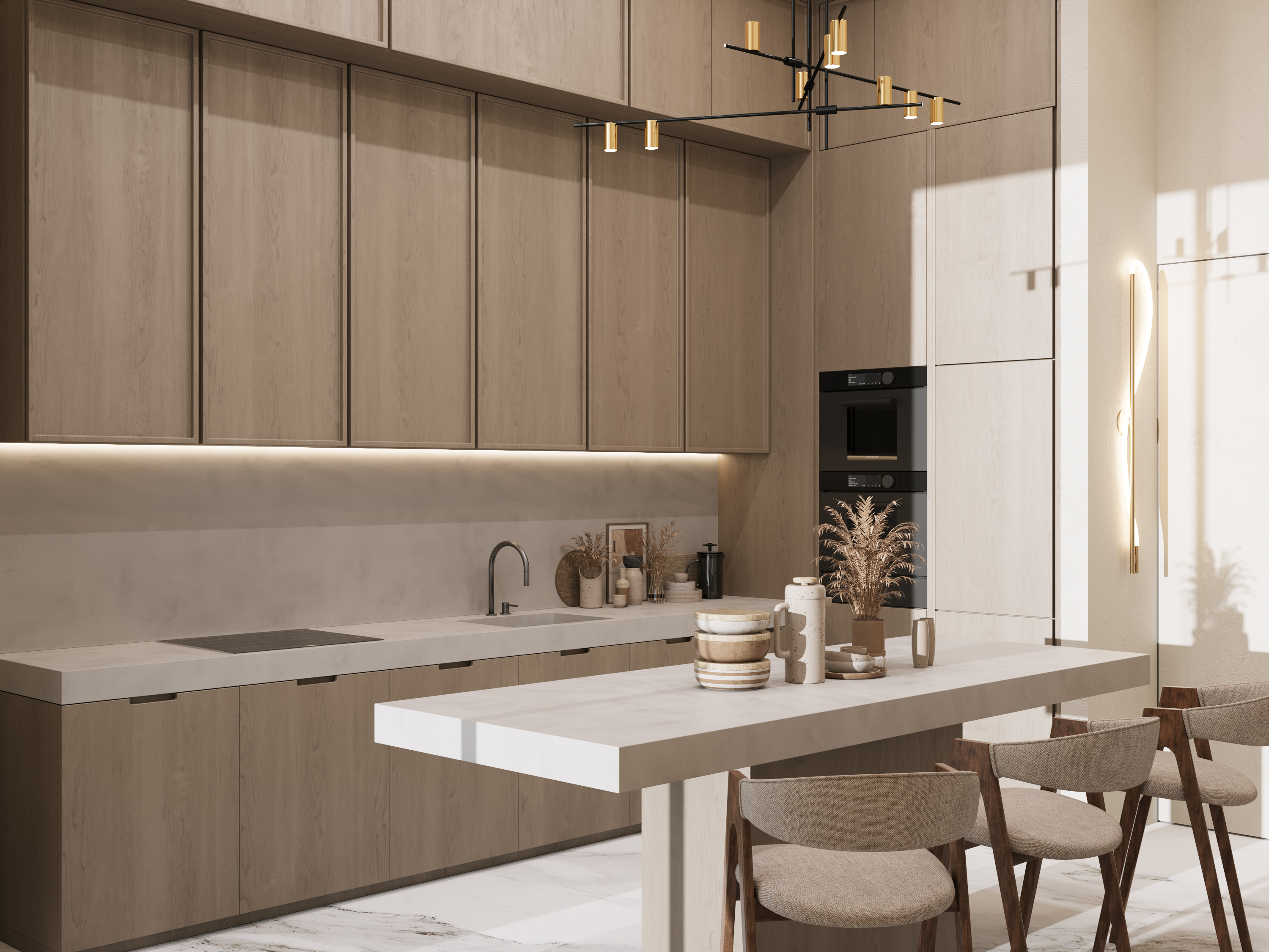 Интерьер загородного дома в п. Репино