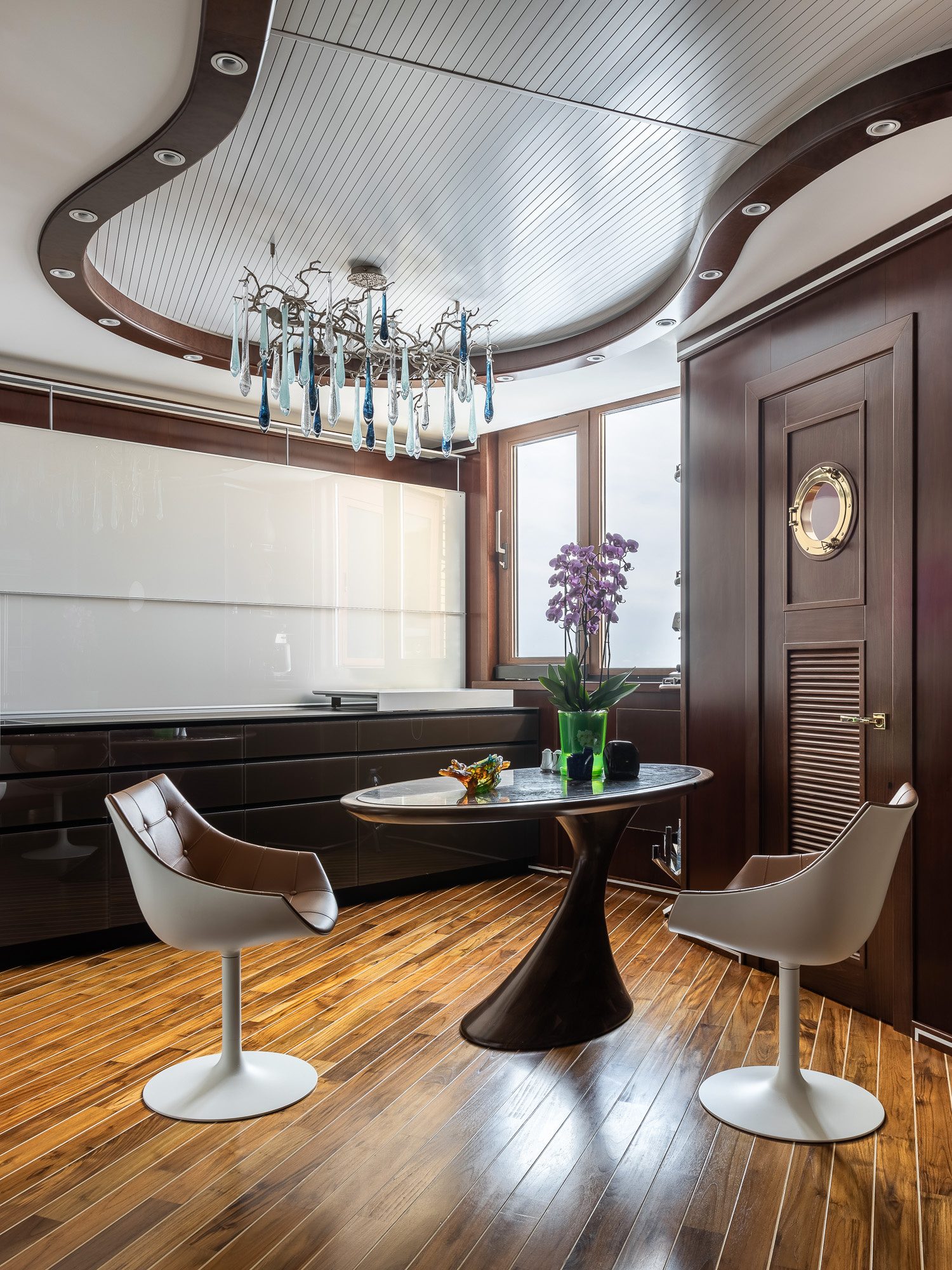 Отделка интерьера в яхтенном стиле