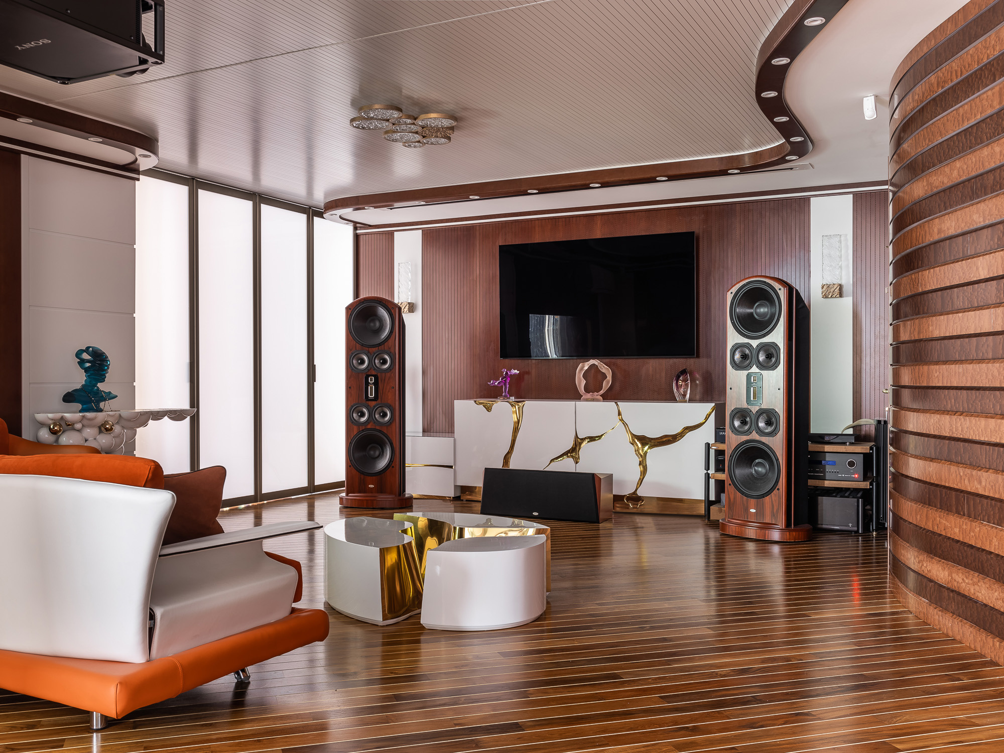 Отделка интерьера в яхтенном стиле