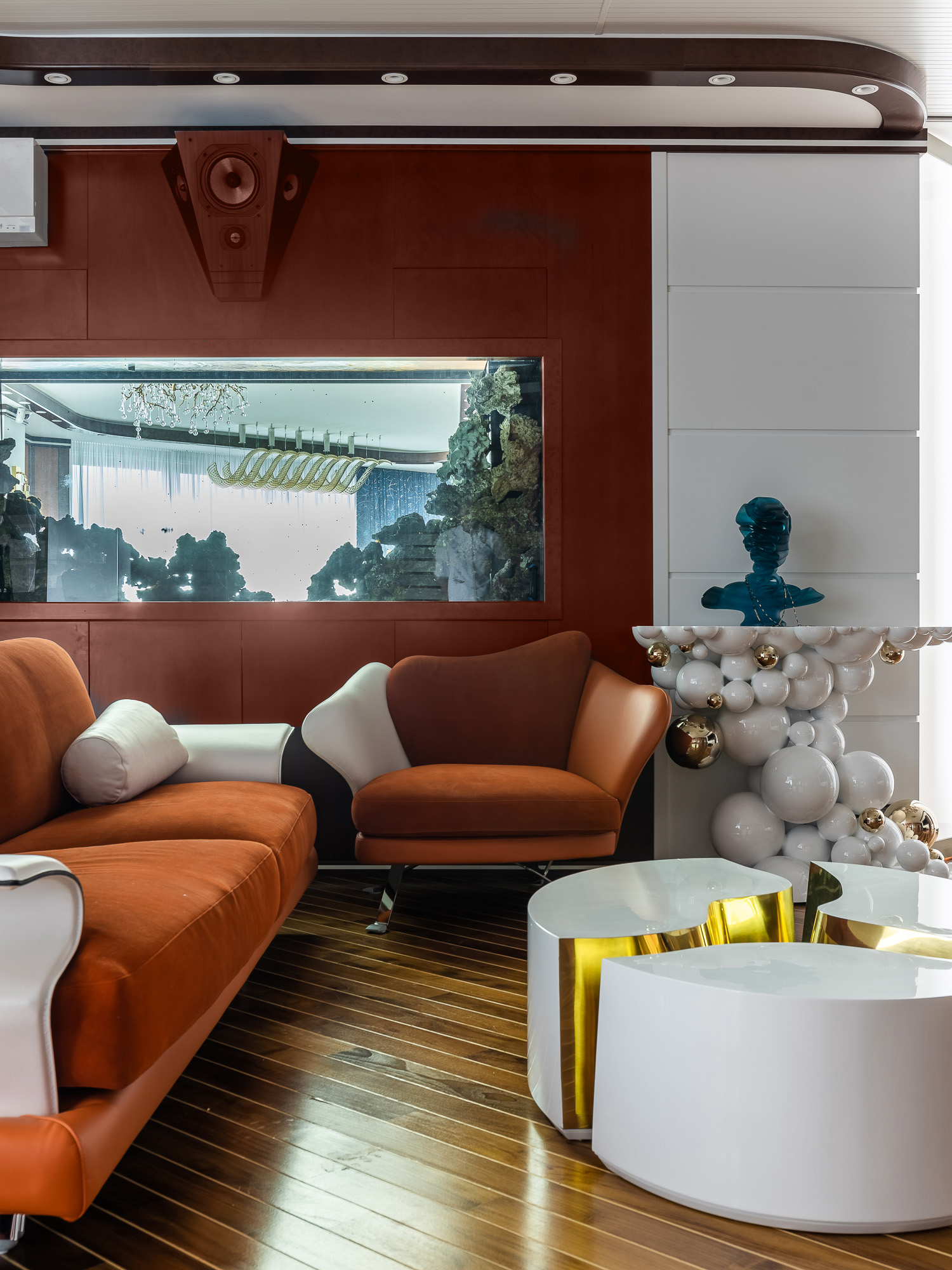 Отделка интерьера в яхтенном стиле