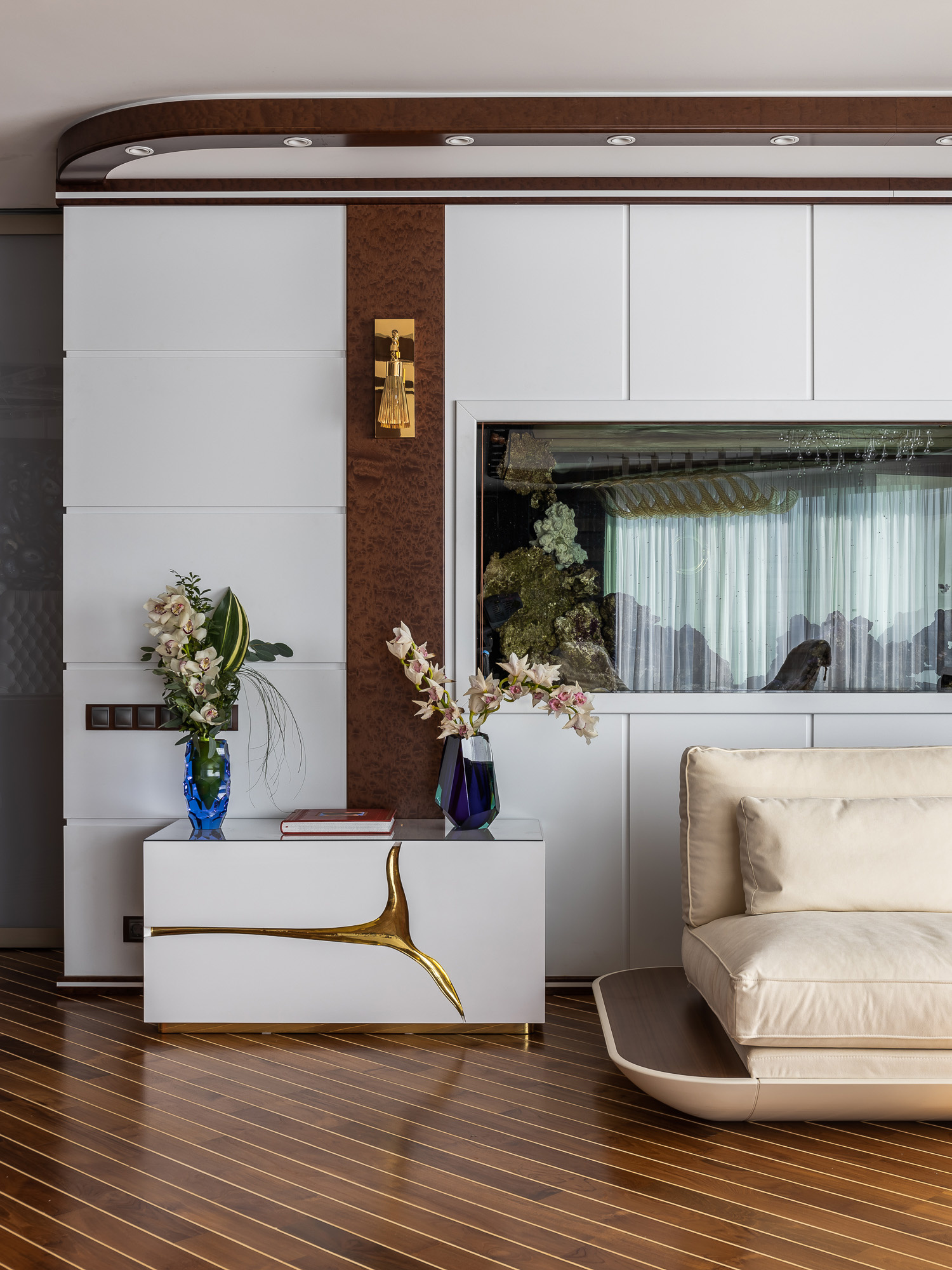 Отделка интерьера в яхтенном стиле