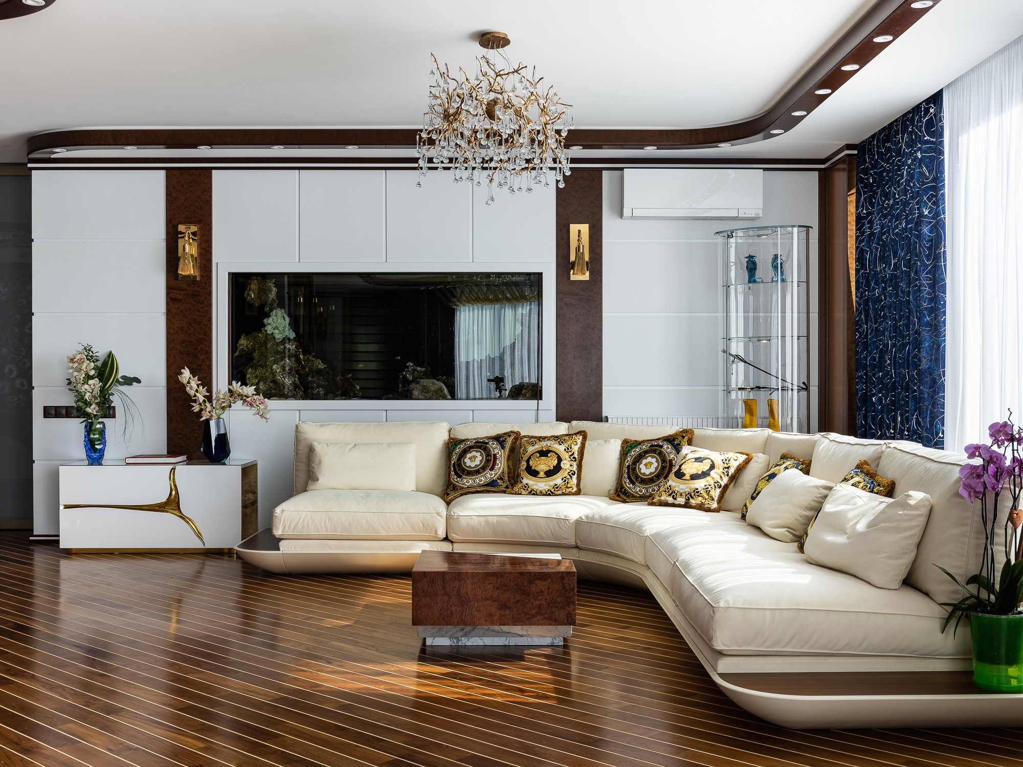 Отделка интерьера в яхтенном стиле