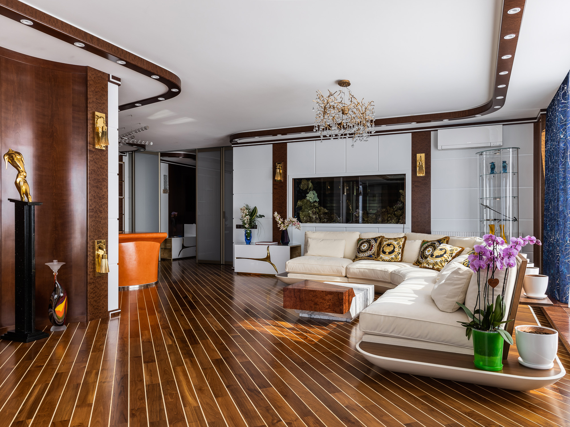 Отделка интерьера в яхтенном стиле