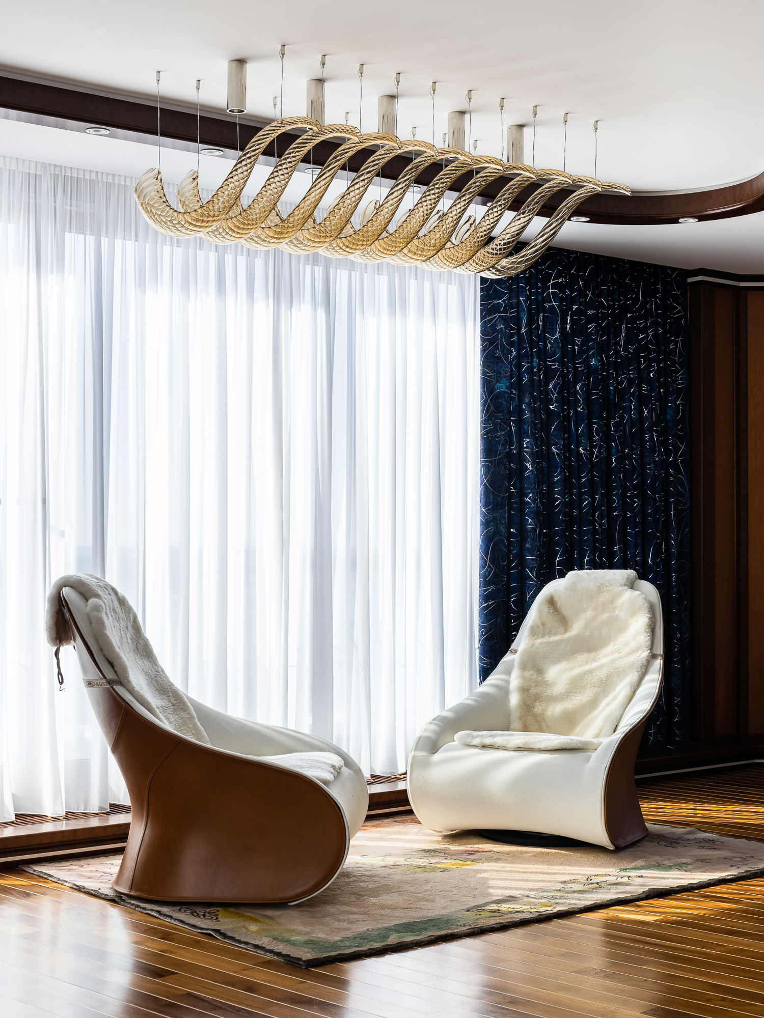 Отделка интерьера в яхтенном стиле