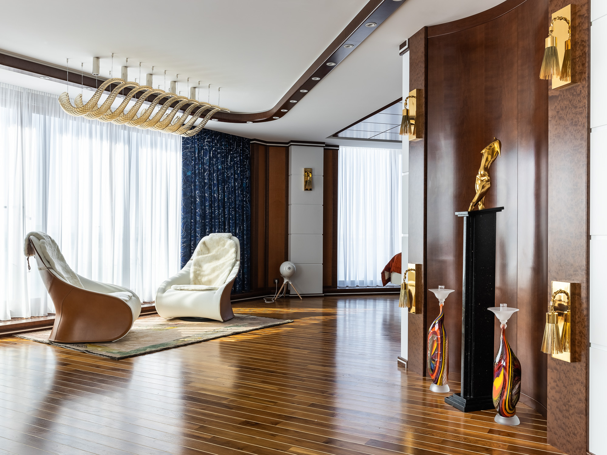 Отделка интерьера в яхтенном стиле