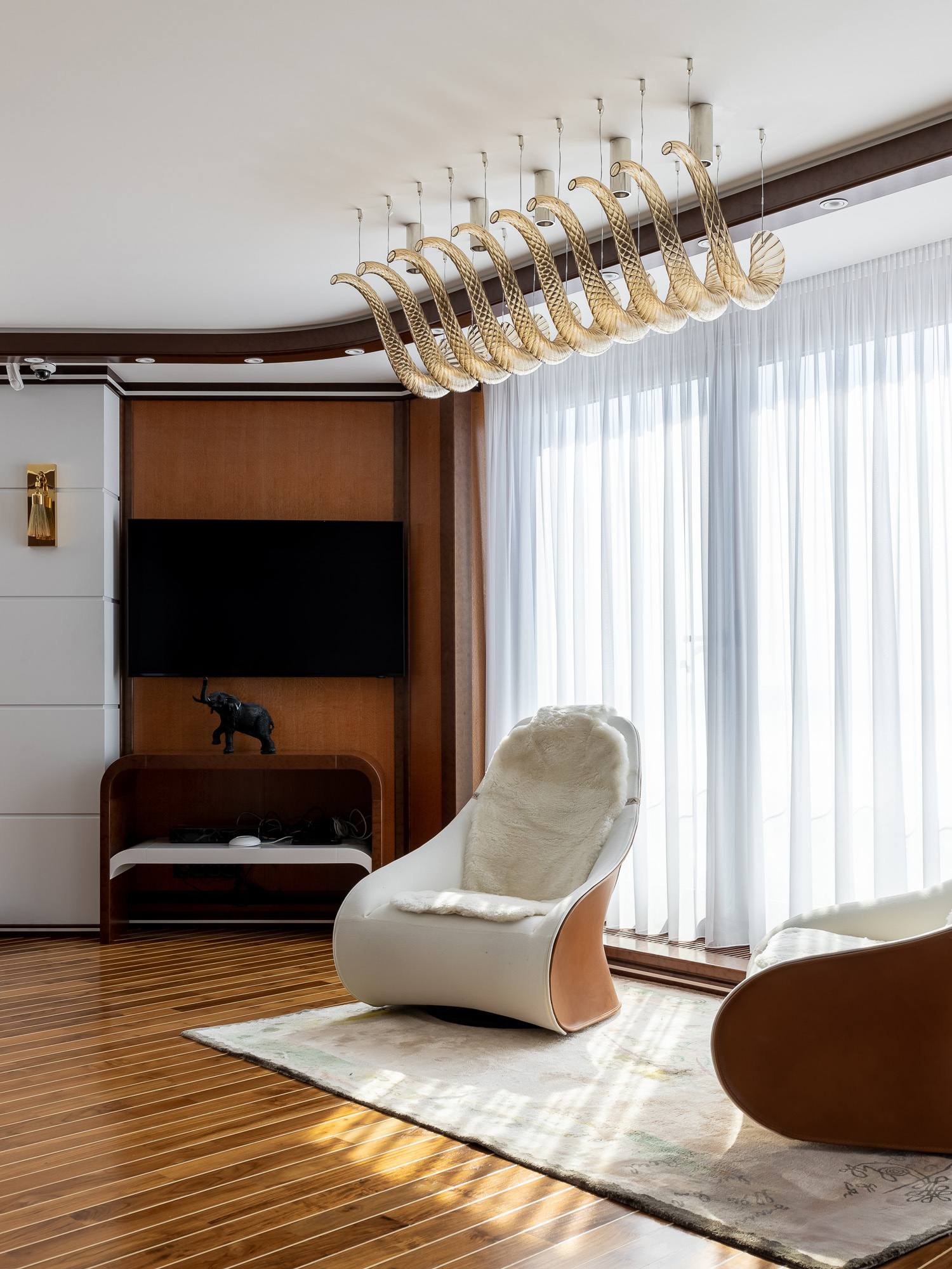 Отделка интерьера в яхтенном стиле