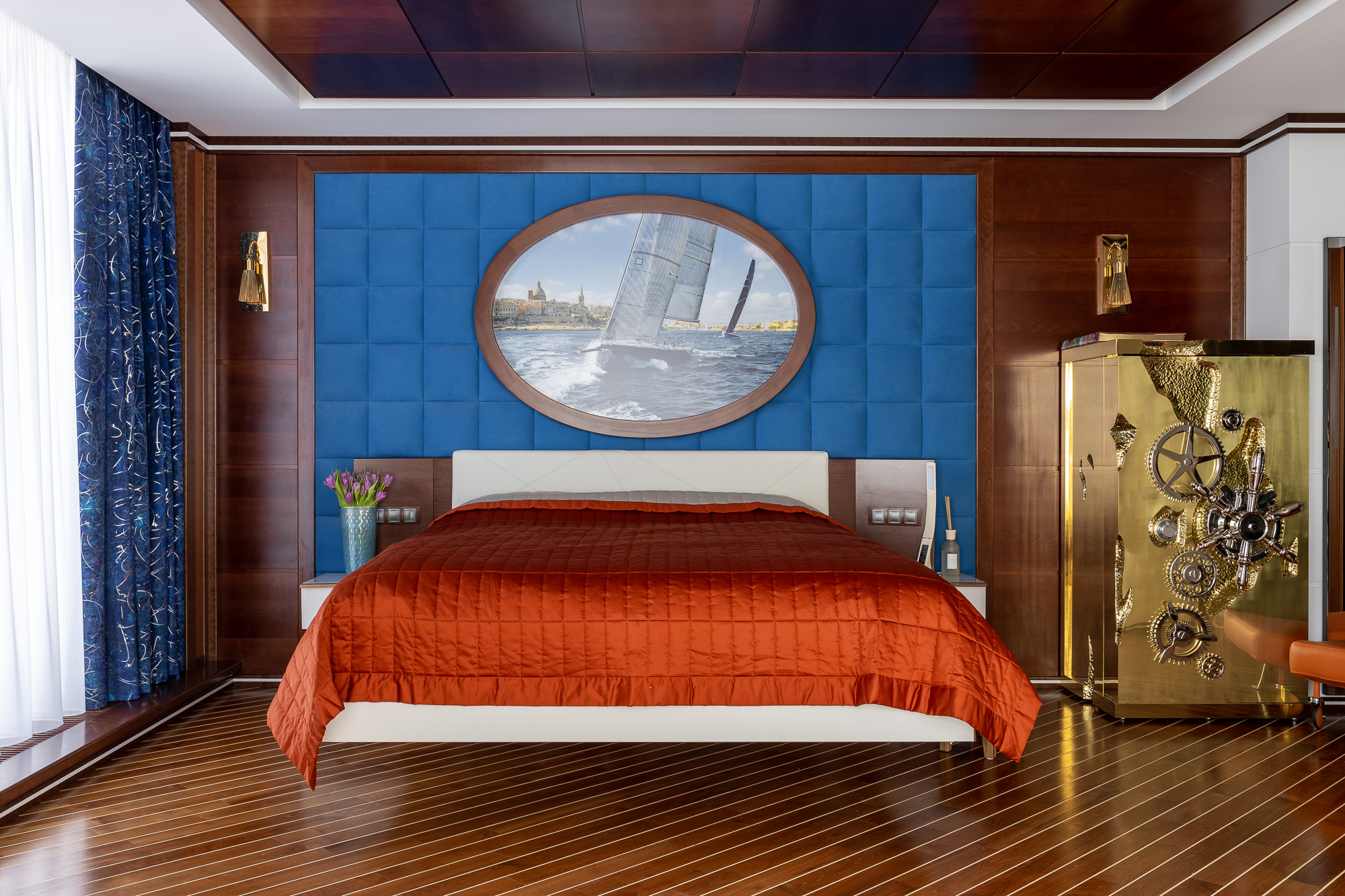 Отделка интерьера в яхтенном стиле