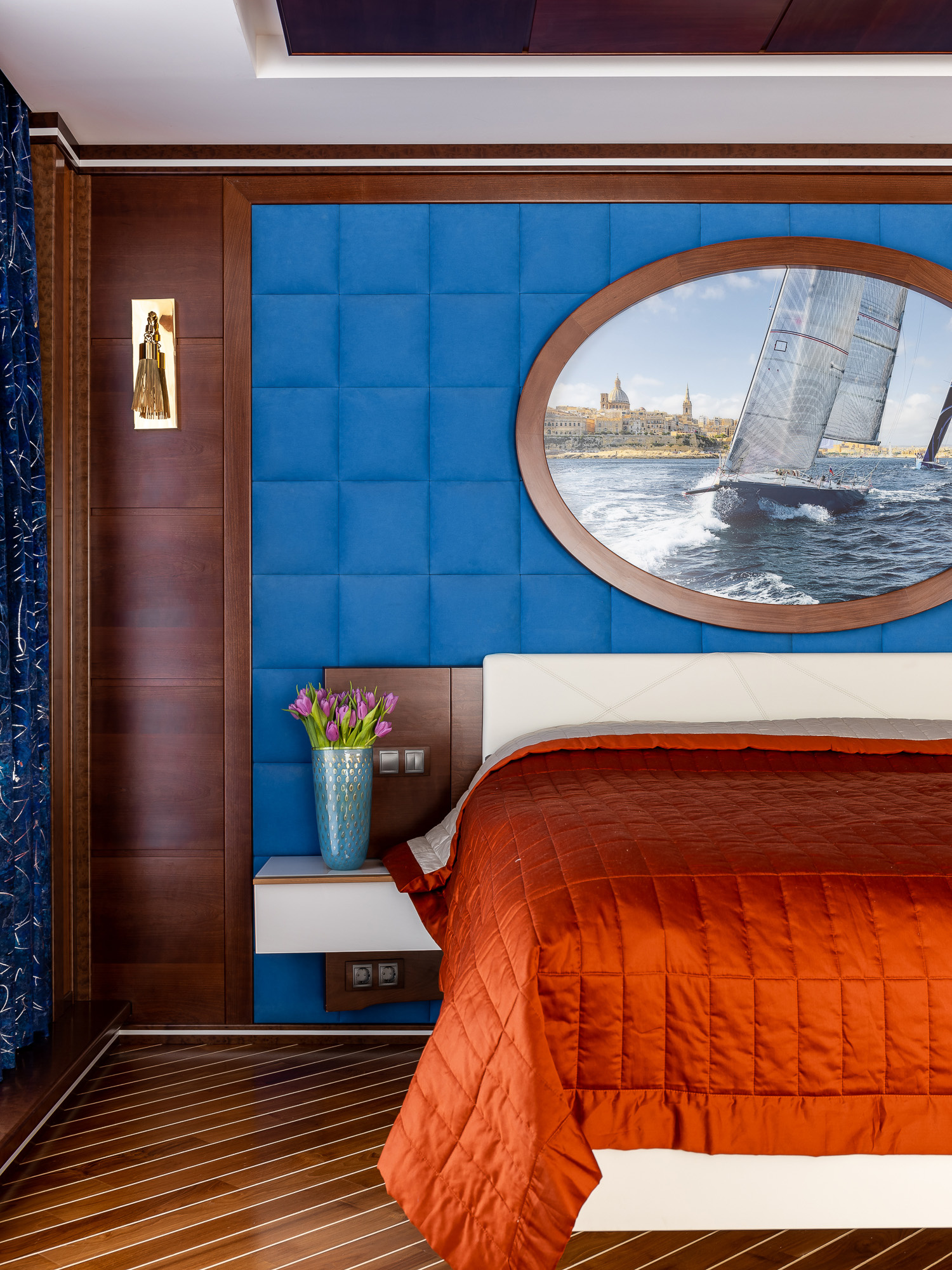 Отделка интерьера в яхтенном стиле