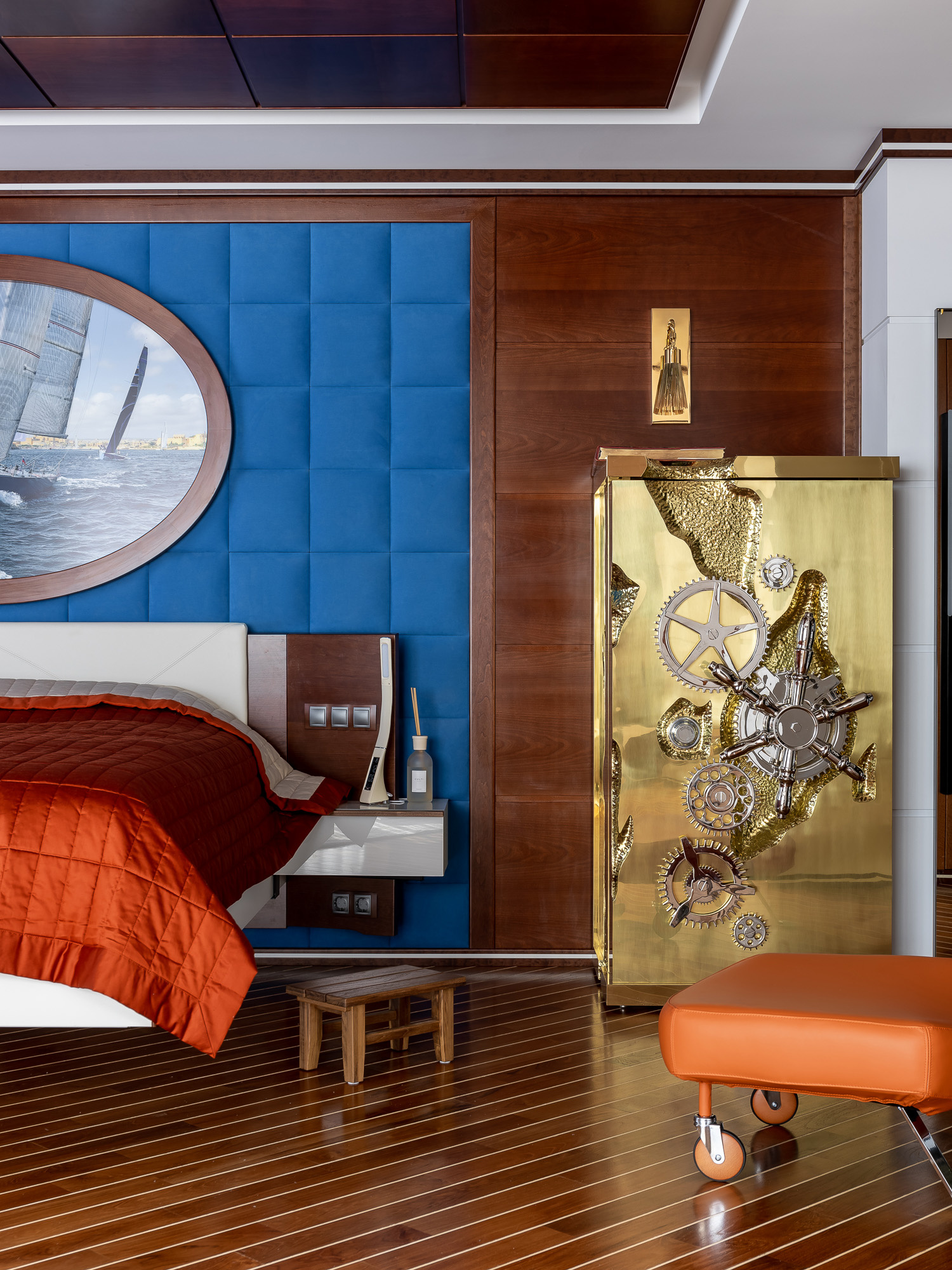 Отделка интерьера в яхтенном стиле