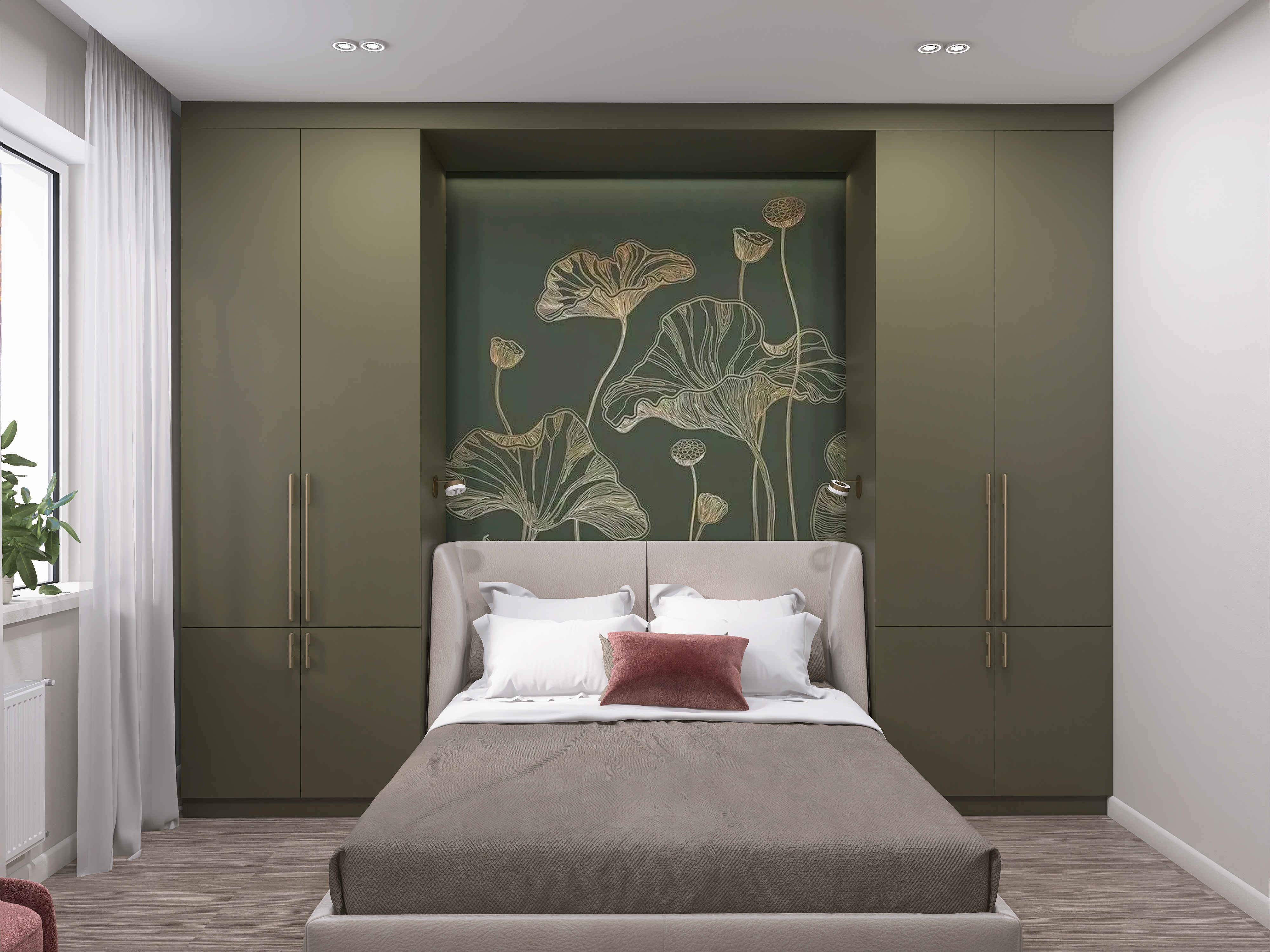 ЖК Планета. Городская квартира для взрослой семейной пары, 46 кв.м.