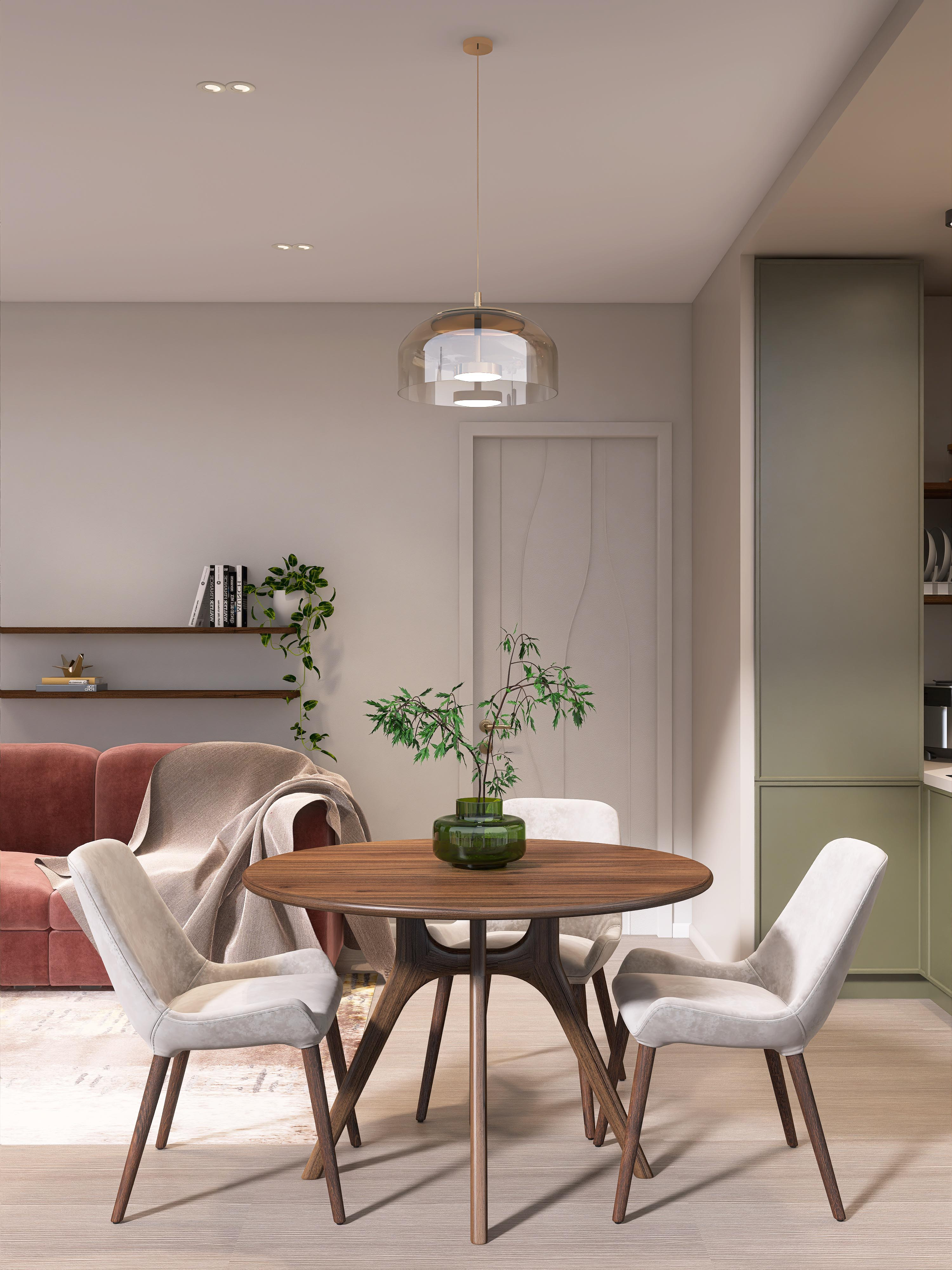 ЖК Планета. Городская квартира для взрослой семейной пары, 46 кв.м.