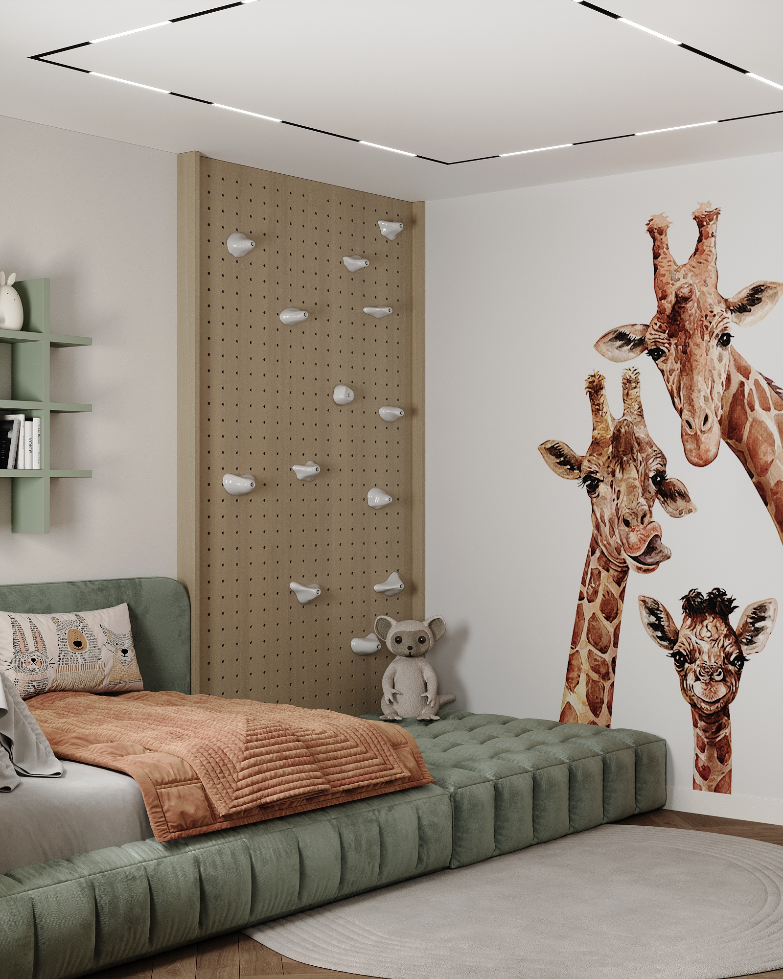 Обложка проекта: детская спальня. ЖК Дом на Минаева