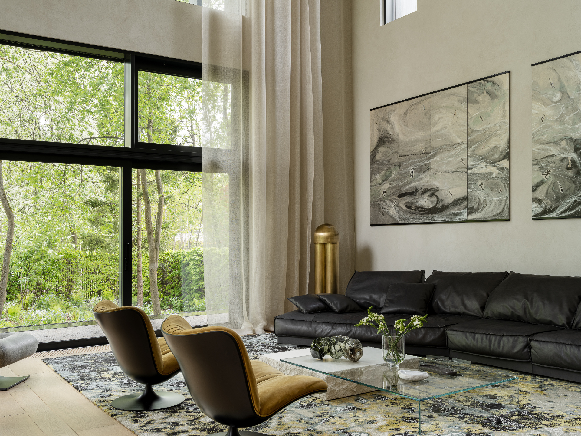 Обложка проекта: Загородный дом Площадь  1000 м²