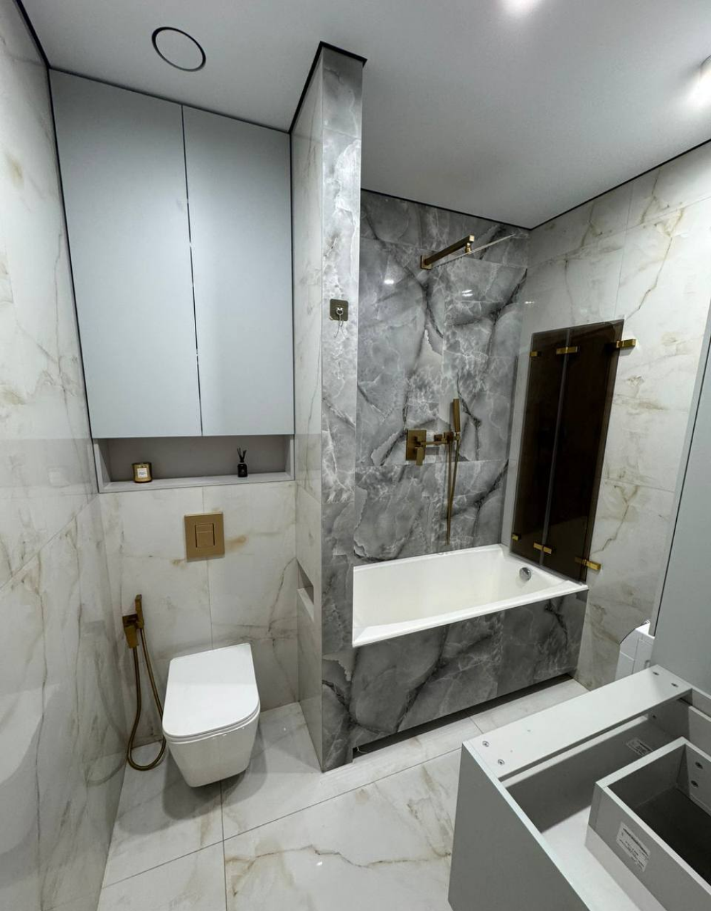 Ремонт двухкомнатной квартиры в Москве — современный интерьер 56 м²