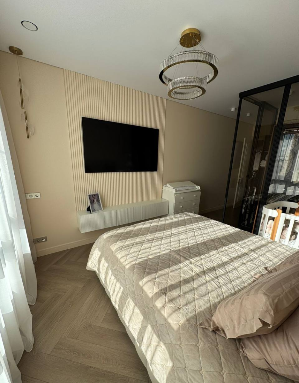 Ремонт двухкомнатной квартиры в Москве — современный интерьер 56 м²