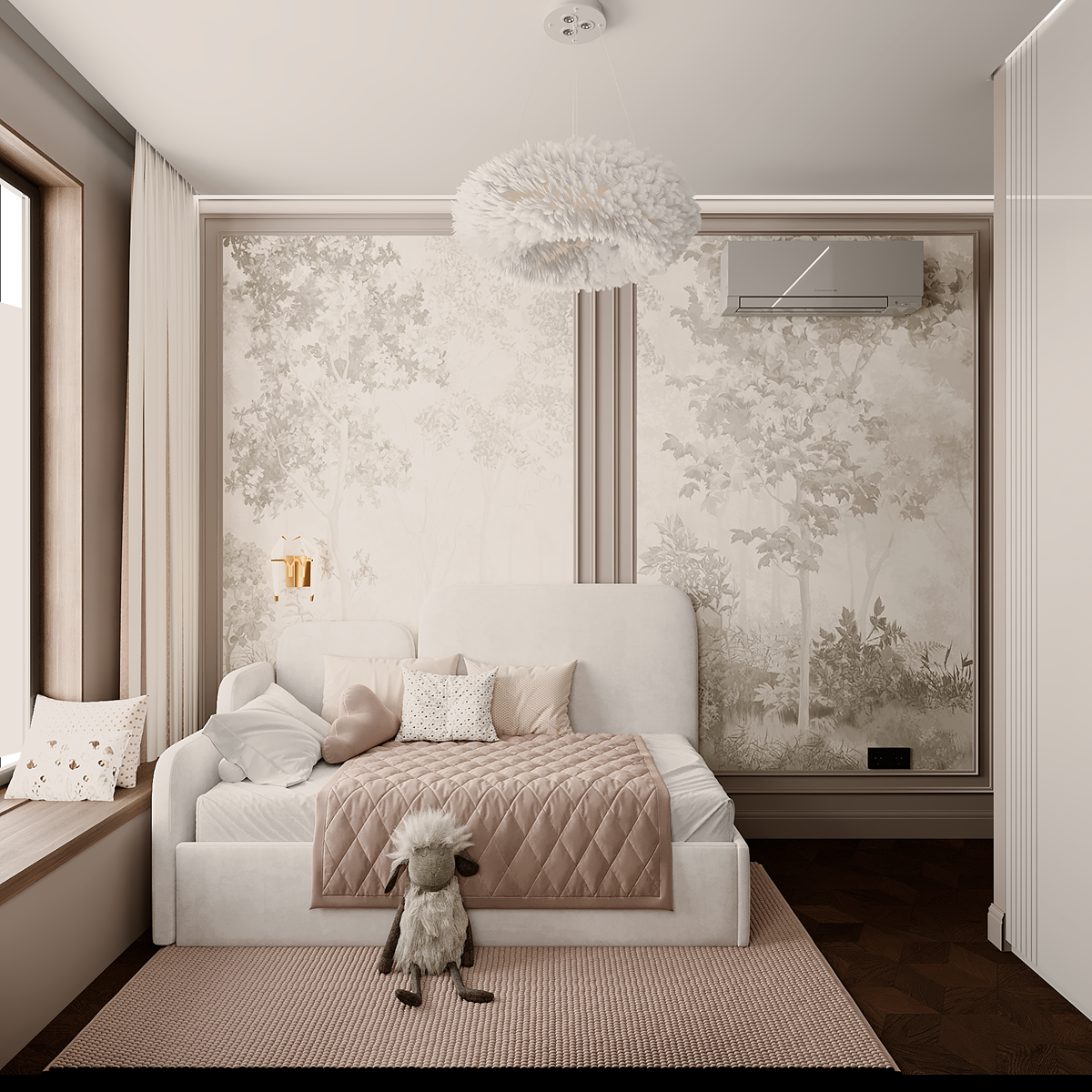 Ремонт и дизайн квартиры 110 м² в классическом стиле под ключ