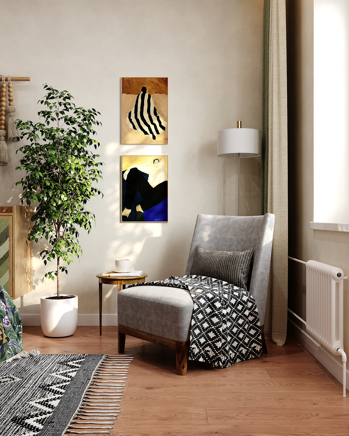 Обложка проекта: Ремонт по дизайн-проекту трёхкомнатной квартиры