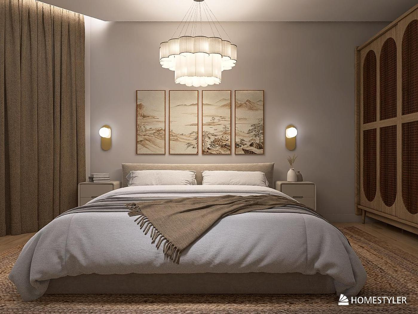 Квартира в стиле Джапанди