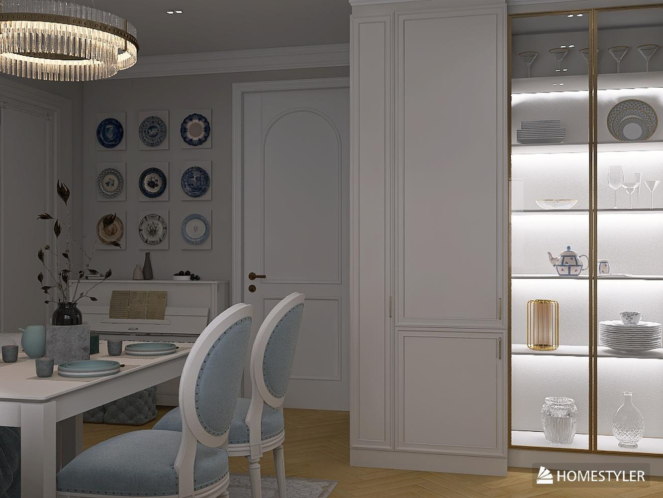 Обложка проекта: Квартира в классическом стиле